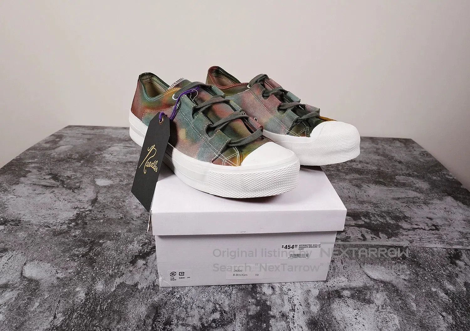 Needles Needles Asymmetric Ghillie Tie Dye Sneaker. Size US 8 / EU 41 - 2 Thumbnail