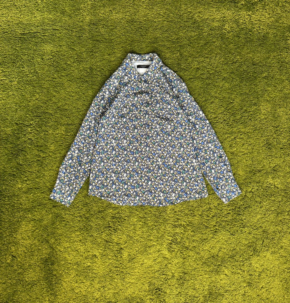 Max Mara × Weekend Max Mara Max Mara Weekend 100% silk floral pattern blouse shirt Size M / US 6-8 / IT 42-44 - 1 Thumbnail