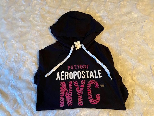 Aeropostale Aeropostale Aero Black NYC Hoodie Size S NWT Size S / US 4 / IT 40 - 2 Thumbnail