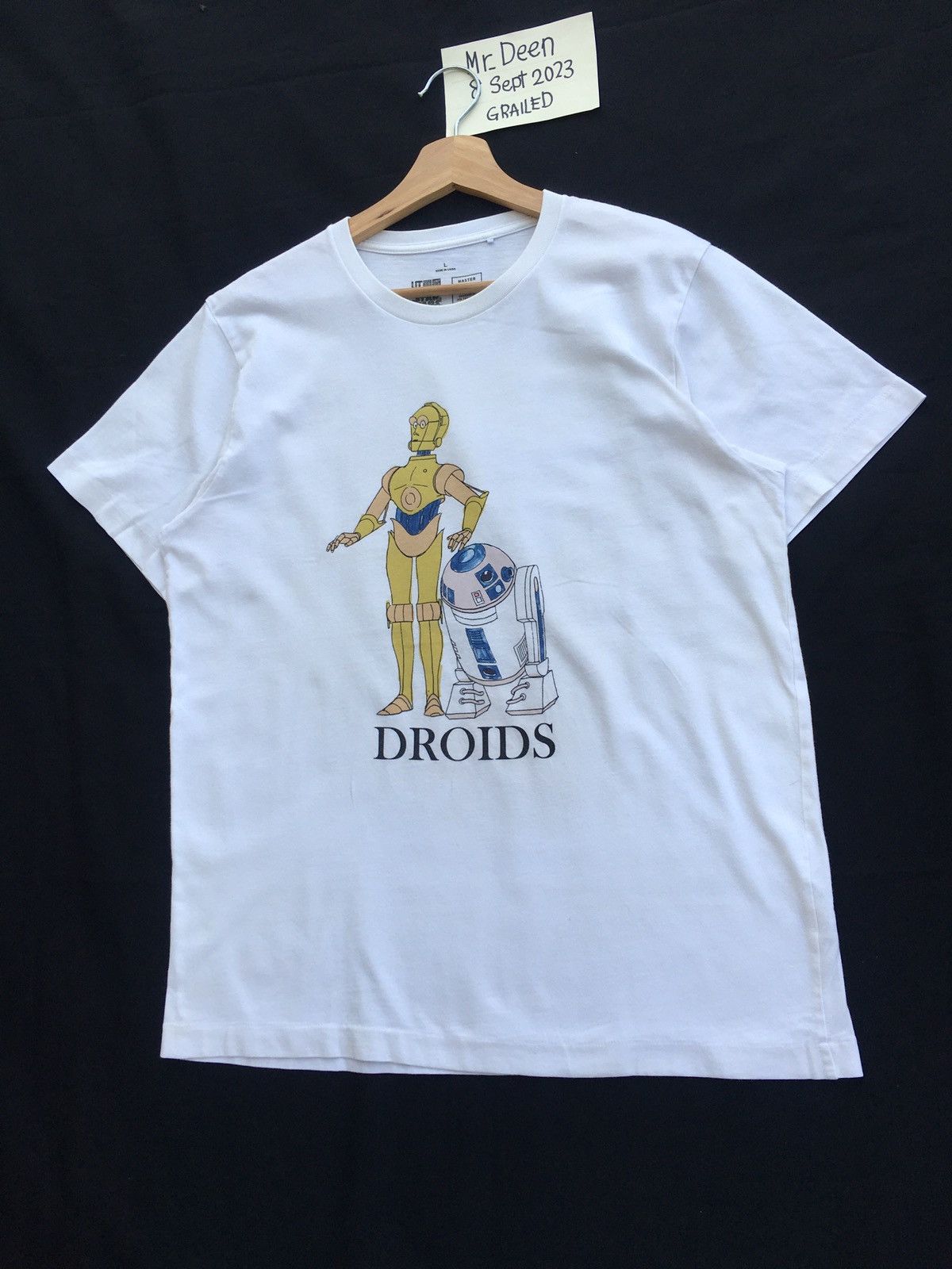 Jun Takahashi Rare Uniqlo Droids Jun Takahashi Tshirt Size US L / EU 52-54 / 3 - 4 Thumbnail
