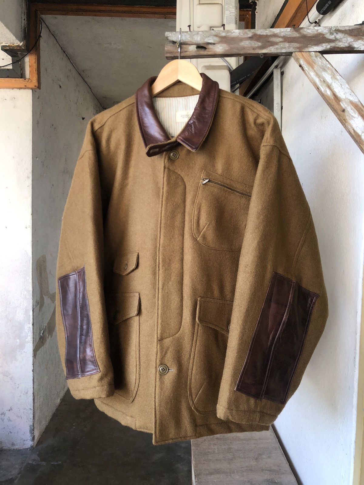 Vintage Rare🔥Vtg Nissley's Boston Club Mackinaw Cruiser Wool Jacket Size US XL / EU 56 / 4 - 5 Thumbnail