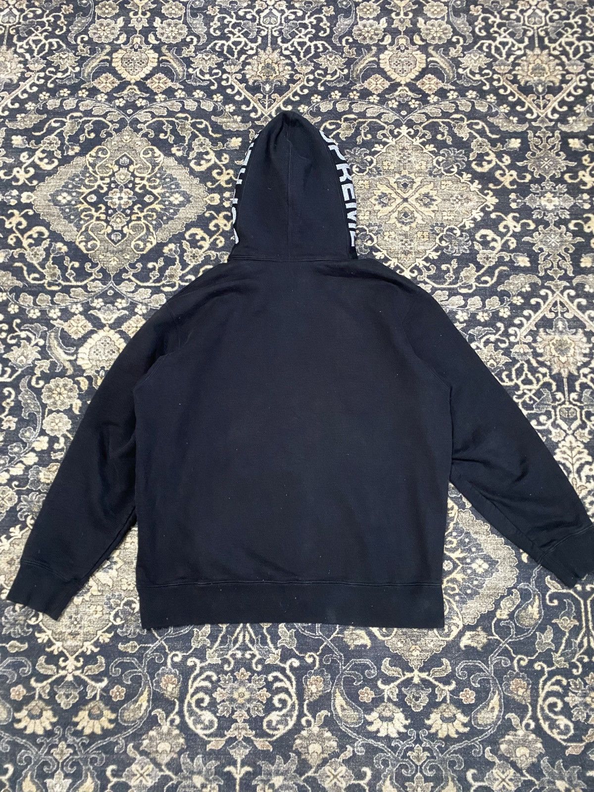 Supreme Supreme Metallic Rib Hooded Sweatshirt Size US M / EU 48-50 / 2 - 6 Thumbnail