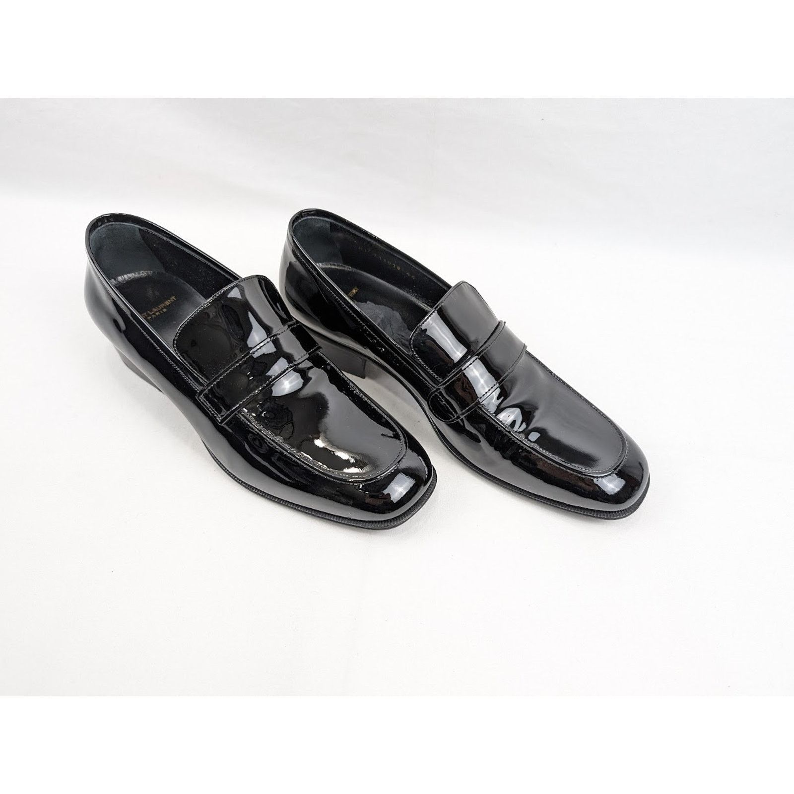 Saint Laurent Paris o1rshd1 Solferino 30 Moccasin in Nero Size US 13 / EU 46 - 11 Thumbnail