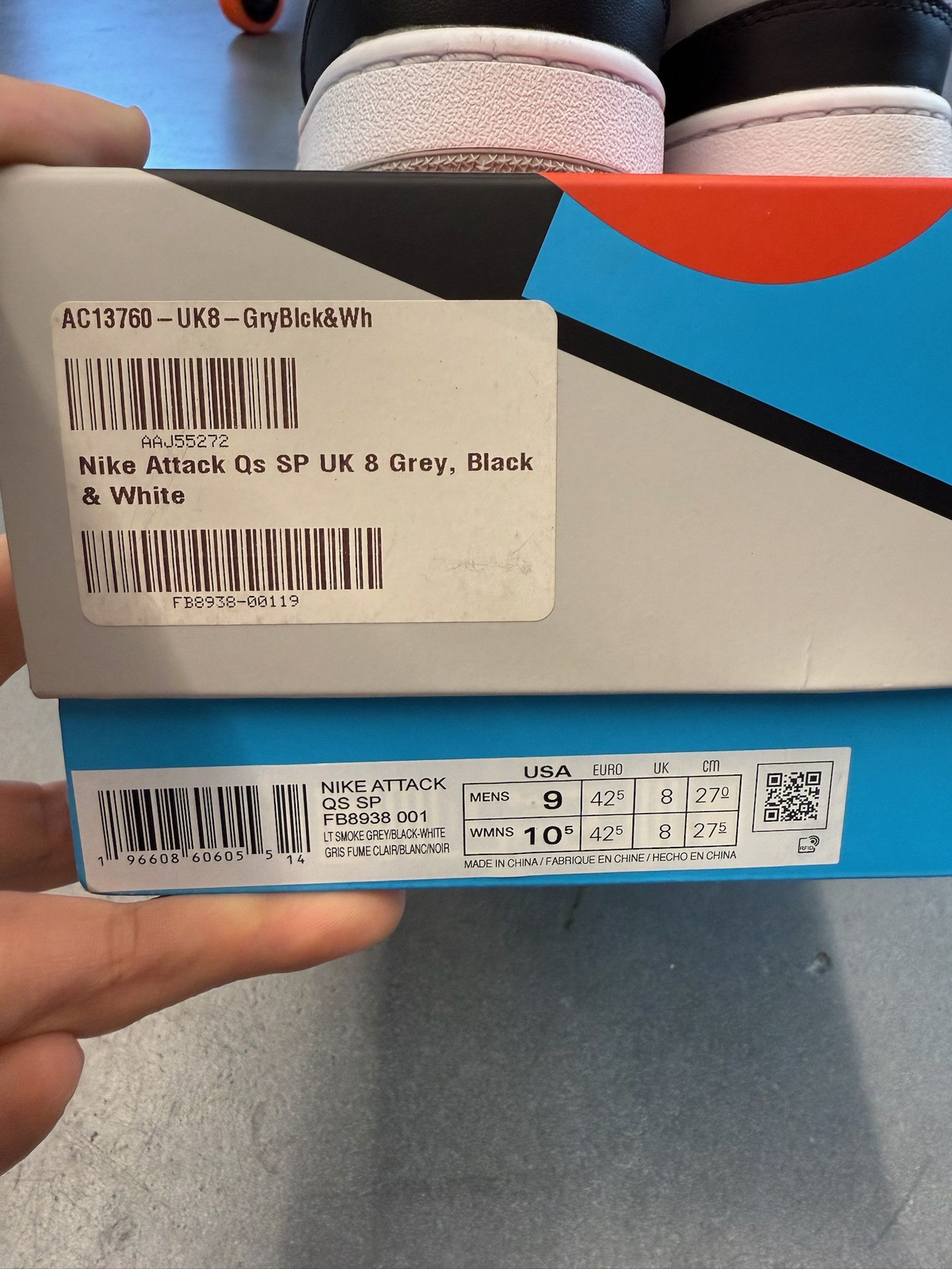Nike 2023 Nike Mac Attack QS SP Light Smoke Grey Size US 9 / EU 42 - 12 Thumbnail