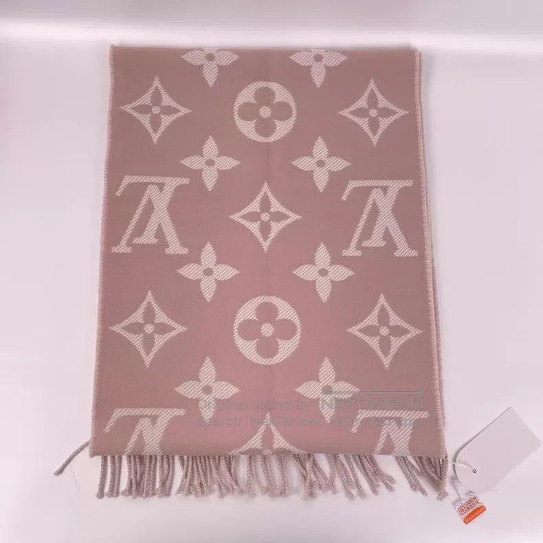 Louis Vuitton Louis Vuitton Wool scarf Size ONE SIZE - 3 Thumbnail