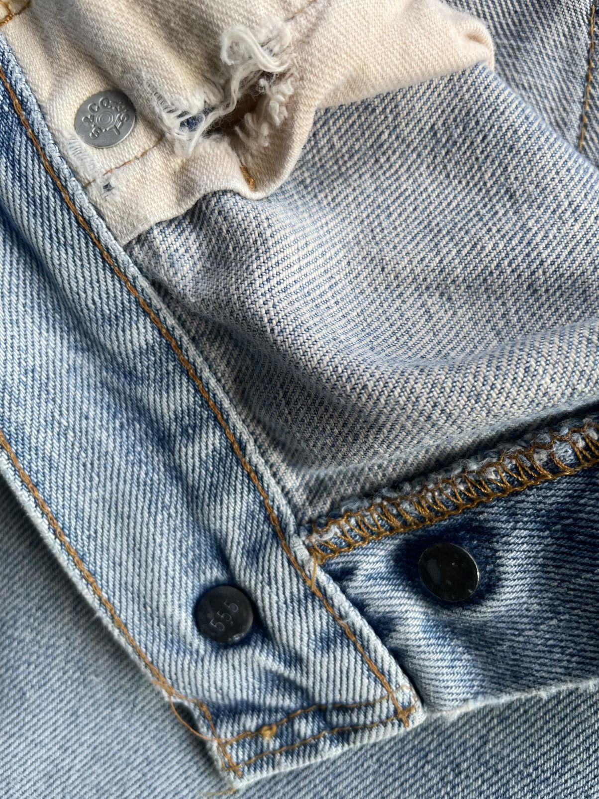 Levi's Vintage 1994 Levis 501 Usa Redline Denim Size US 29 - 23 Thumbnail