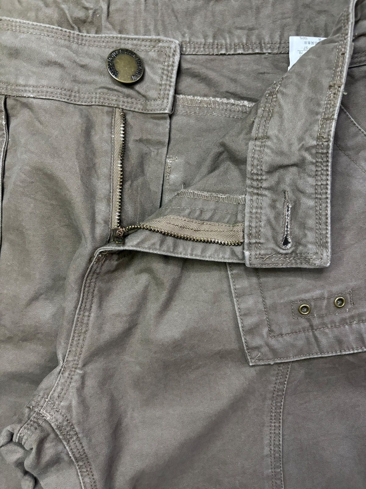 Japanese Brand Vintage Japanase Brand Loose Baggy Jeans Size US 31 - 9 Thumbnail