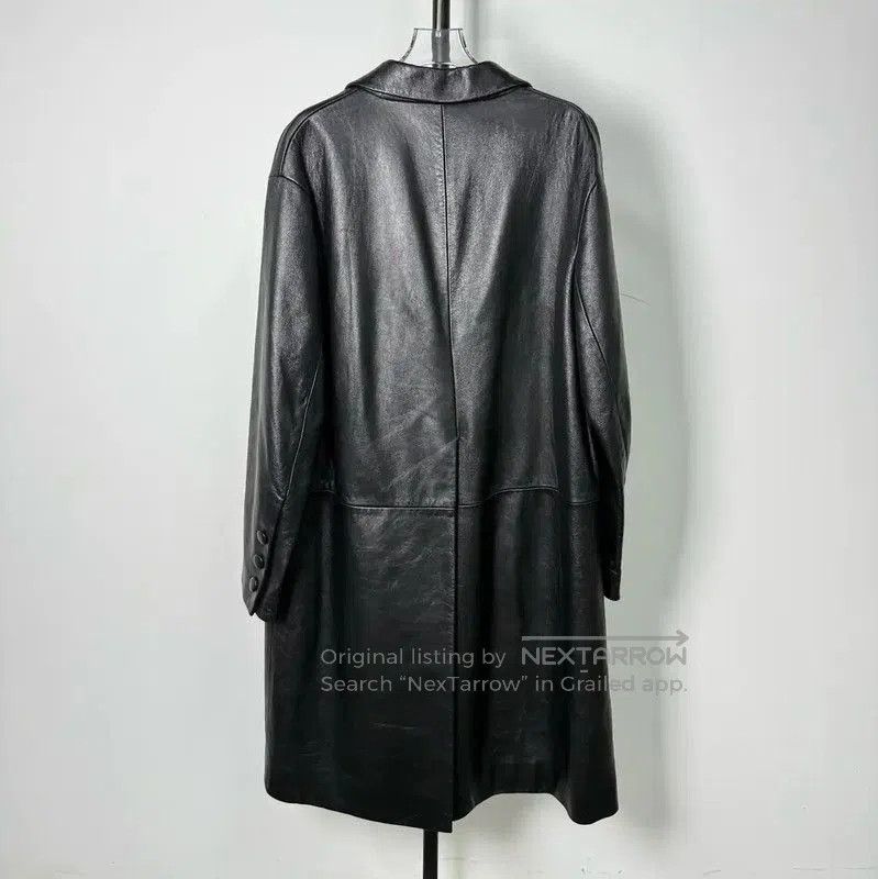 Prada Prada Black Leather Women's Jacket. Size M / US 6-8 / IT 42-44 - 2 Thumbnail