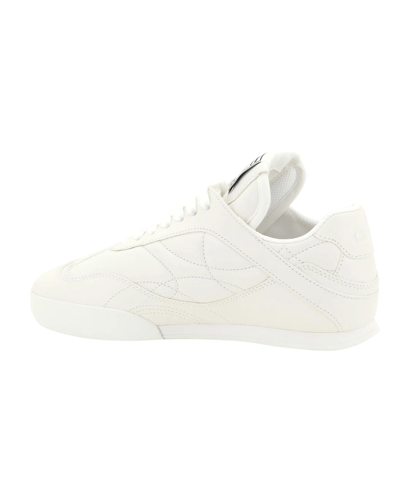 Chloe o1loc1c10226 Kick Low-Top Sneakers in White Size US 9 / IT 39 - 3 Thumbnail