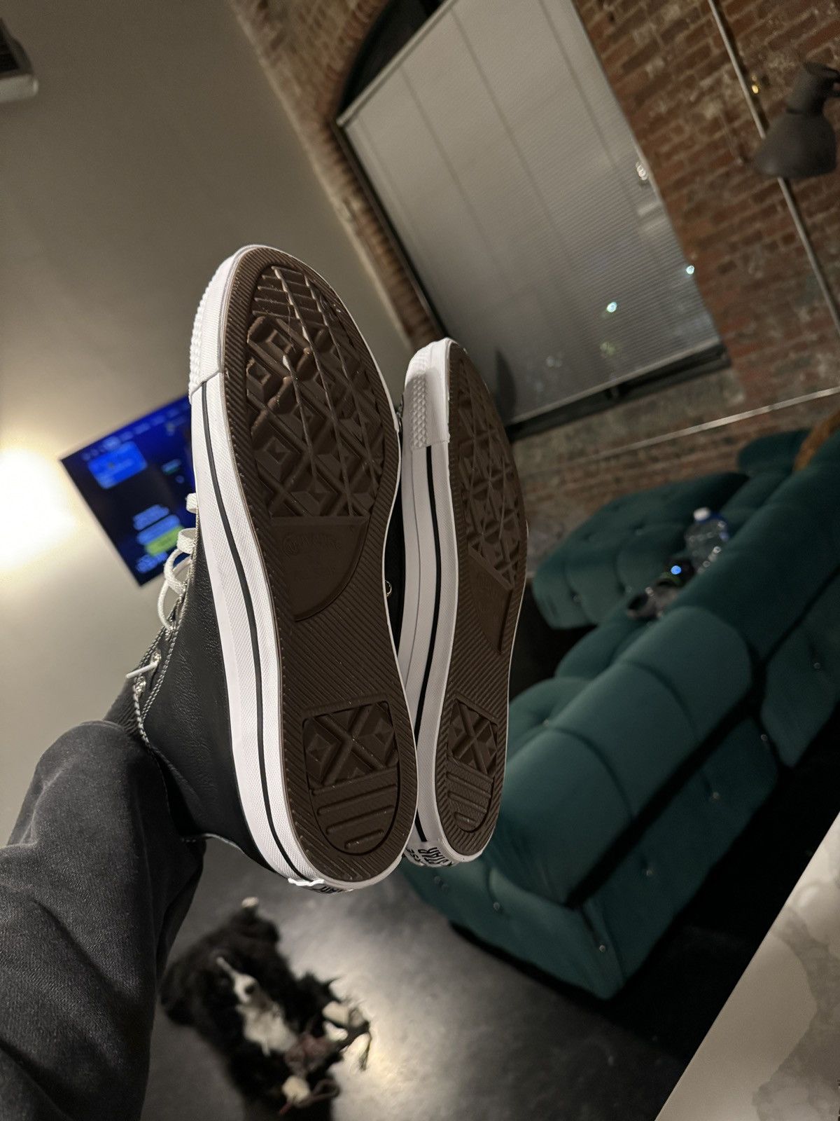 Chrome Hearts Chrome Hearts Converse Size US 11.5 / EU 44-45 - 5 Thumbnail