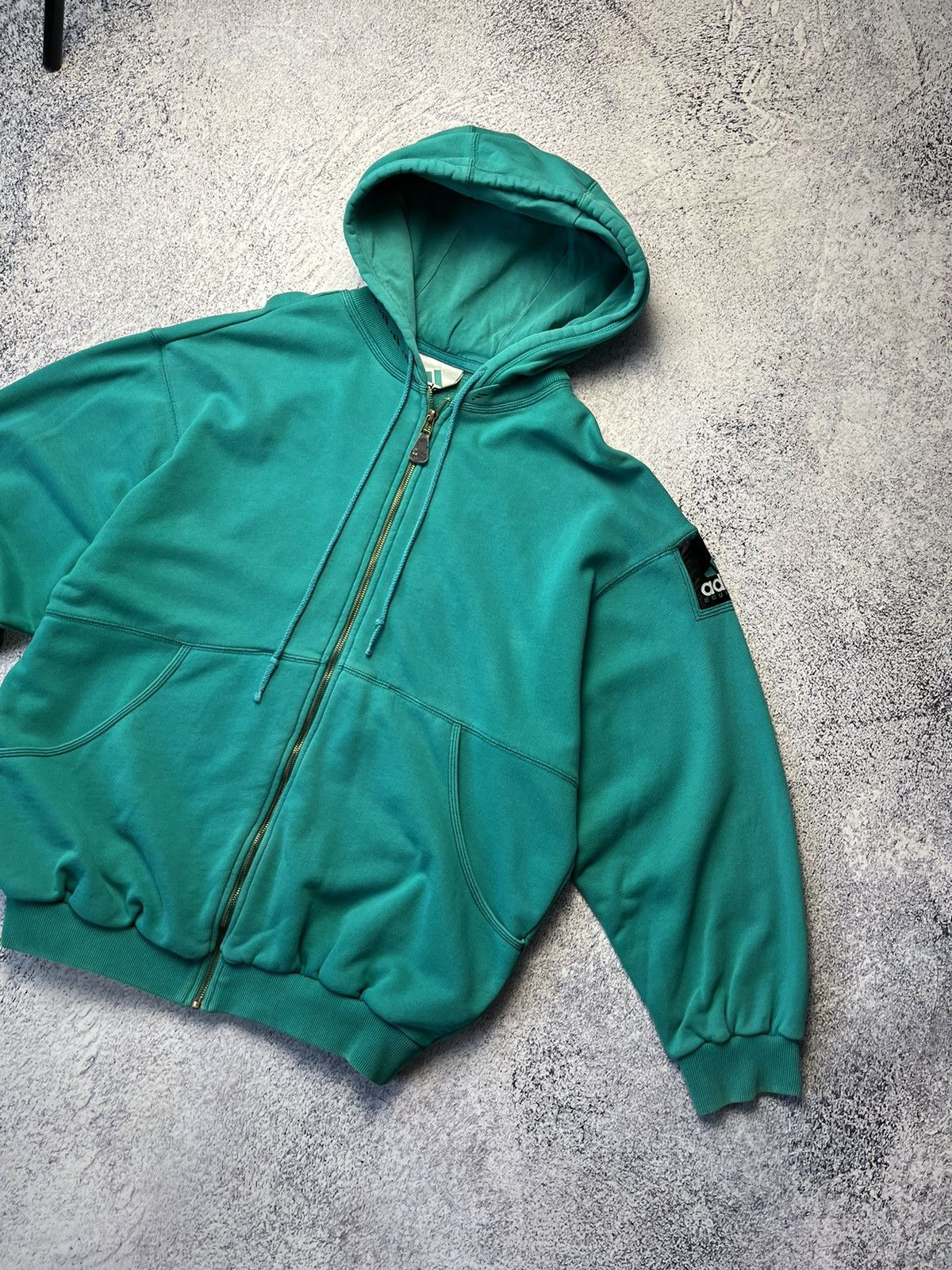 Adidas Vintage Adidas Equimpent Zip Hoodie 90s Size US M / EU 48-50 / 2 - 6 Thumbnail