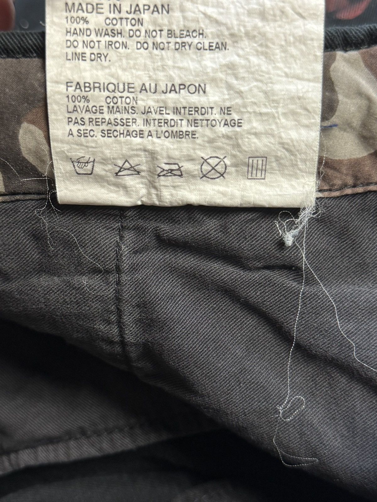 Comme des Garcons × Comme des Garcons Homme × Comme des Garcons Homme Plus Comme Des Garcons Homme Paint Pants Size US 30 / EU 46 - 6 Thumbnail