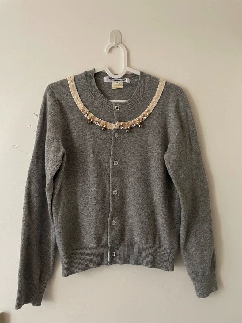 Comme Des Garcons Knitted sweater cardigan