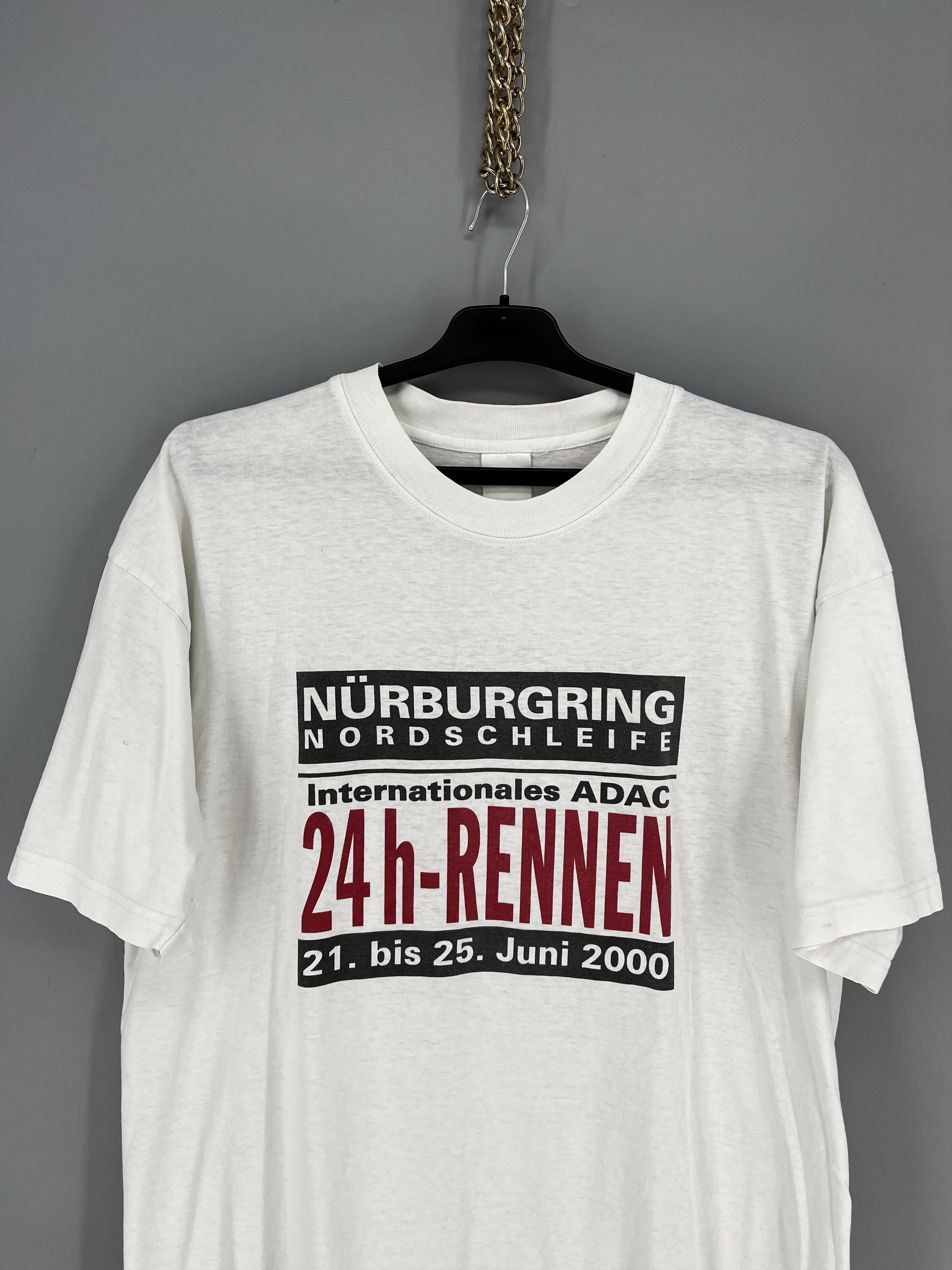 Vintage Nürburgring 24h Race Tee 2000 Germany Motorsport XL