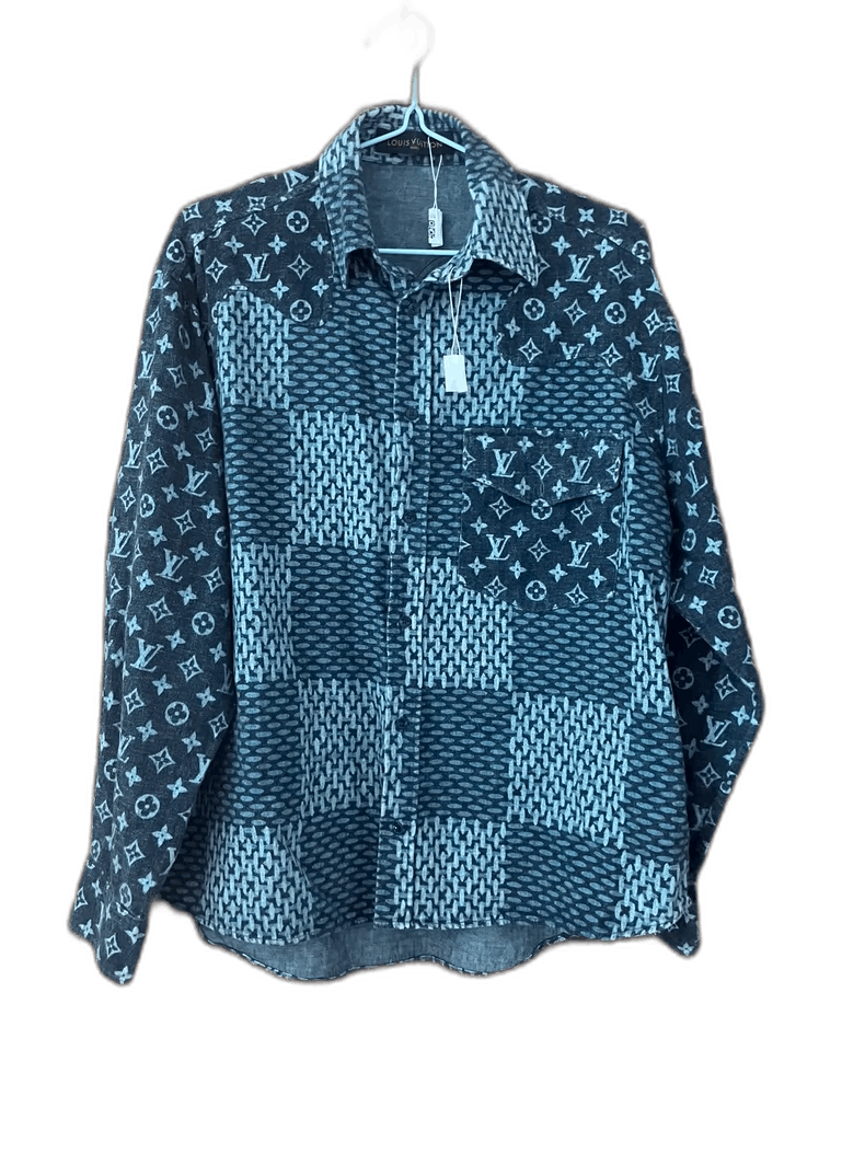 Louis Vuitton Louis Vuitton Nigo Collaboration Shirt Jacket -2505 Size US M / EU 48-50 / 2 - 1 Thumbnail