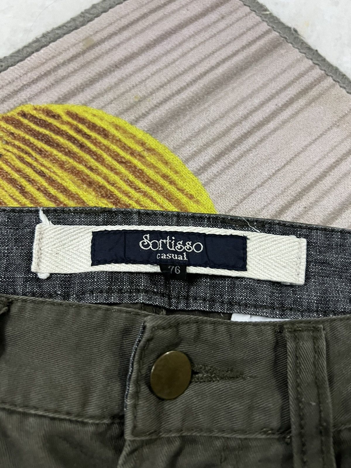 Japanese Brand SORTISSO CASUAL JAPANESE BRAND CARGO PANTS Size US 30 / EU 46 - 10 Thumbnail