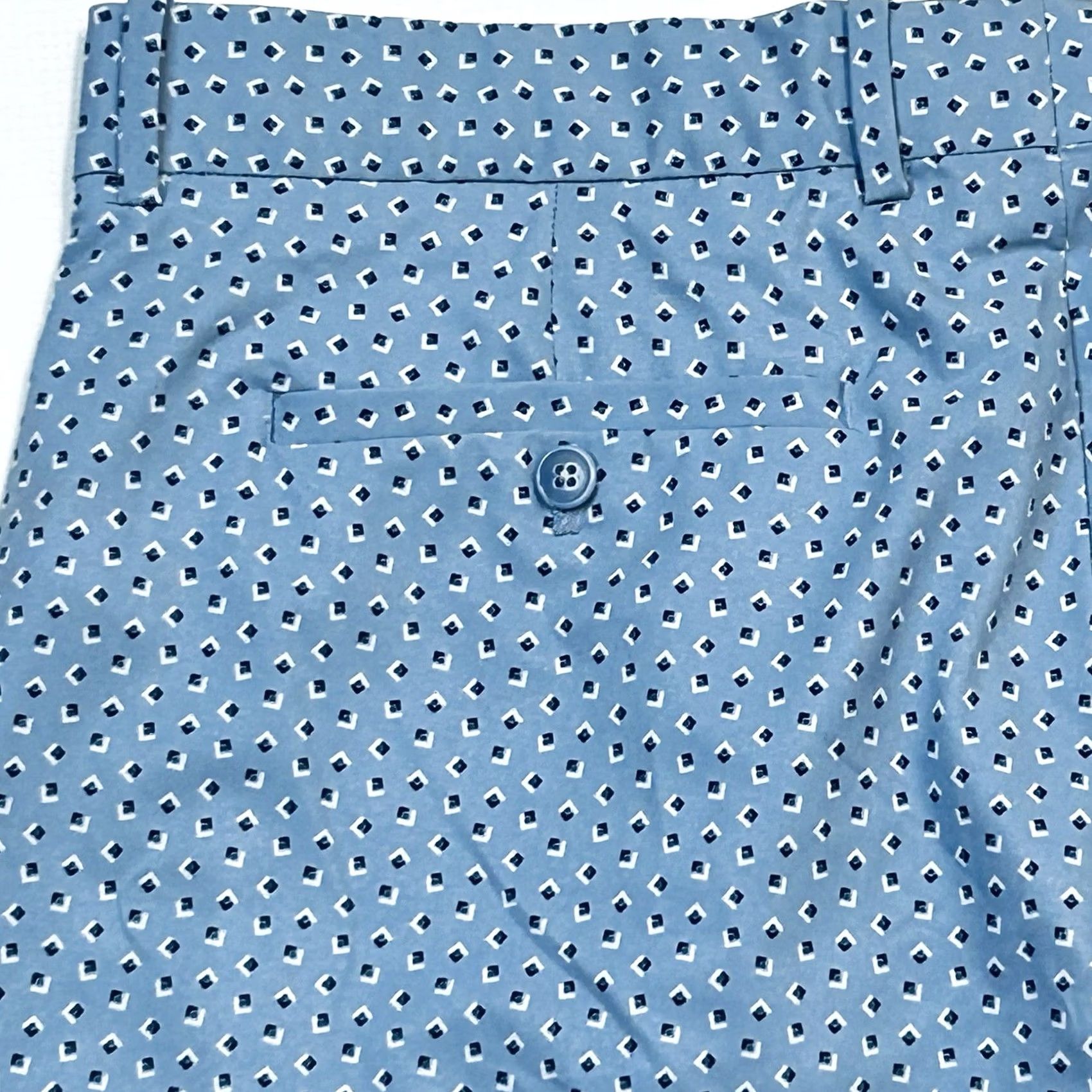 RLX Ralph Lauren RLX Ralph Lauren Shorts Mens 34 Blue 9" Geometric Print Chino Sport Golf Size US 34 / EU 50 - 6 Thumbnail