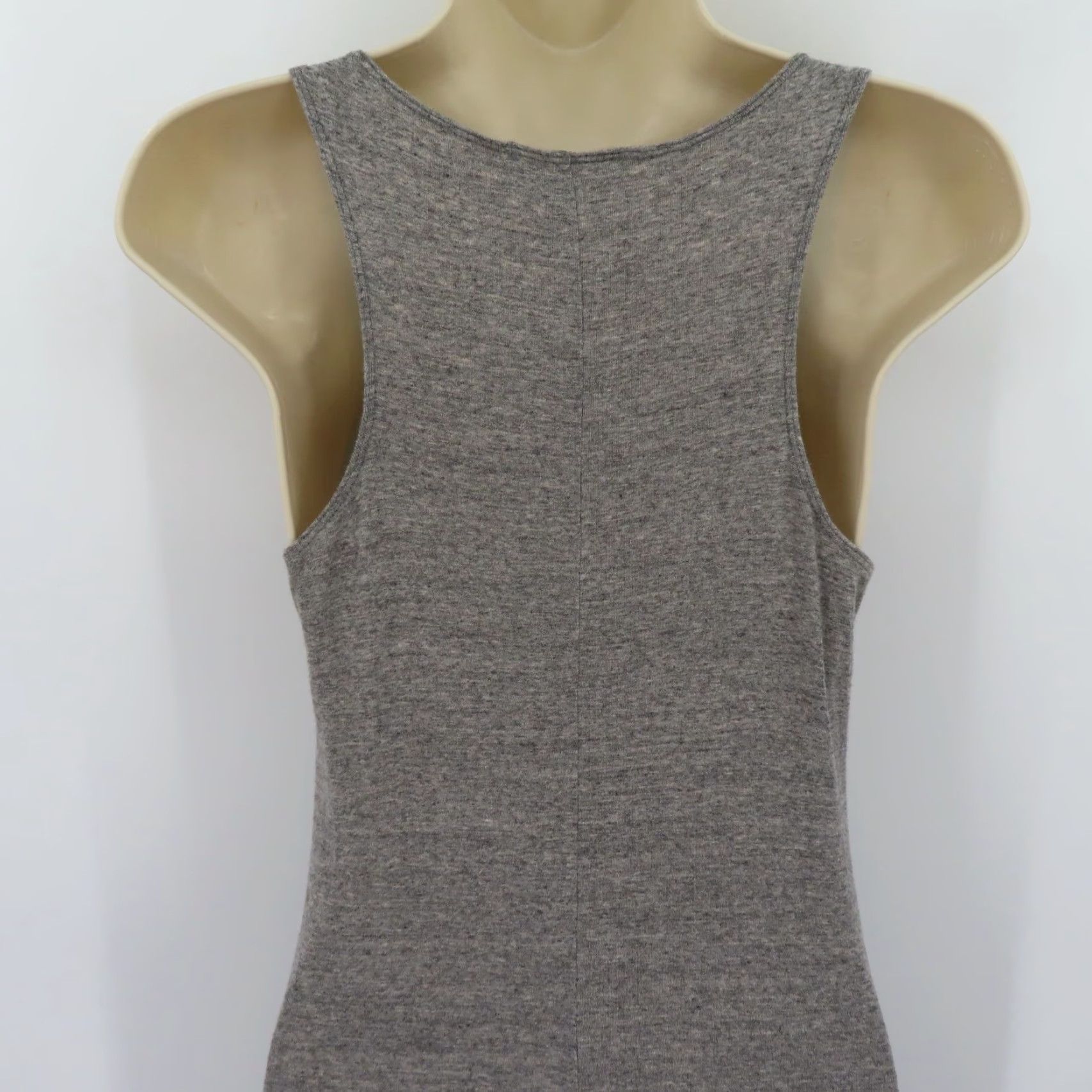 Vintage Cabi Women Small Solid Heathered Gray Scoop Neck Sleeveless Maxi Dress Sundress - Maxi, Sundress, Gray, S, Women, Casual, Machine Washable Size S / US 4 / IT 40 - 6 Thumbnail