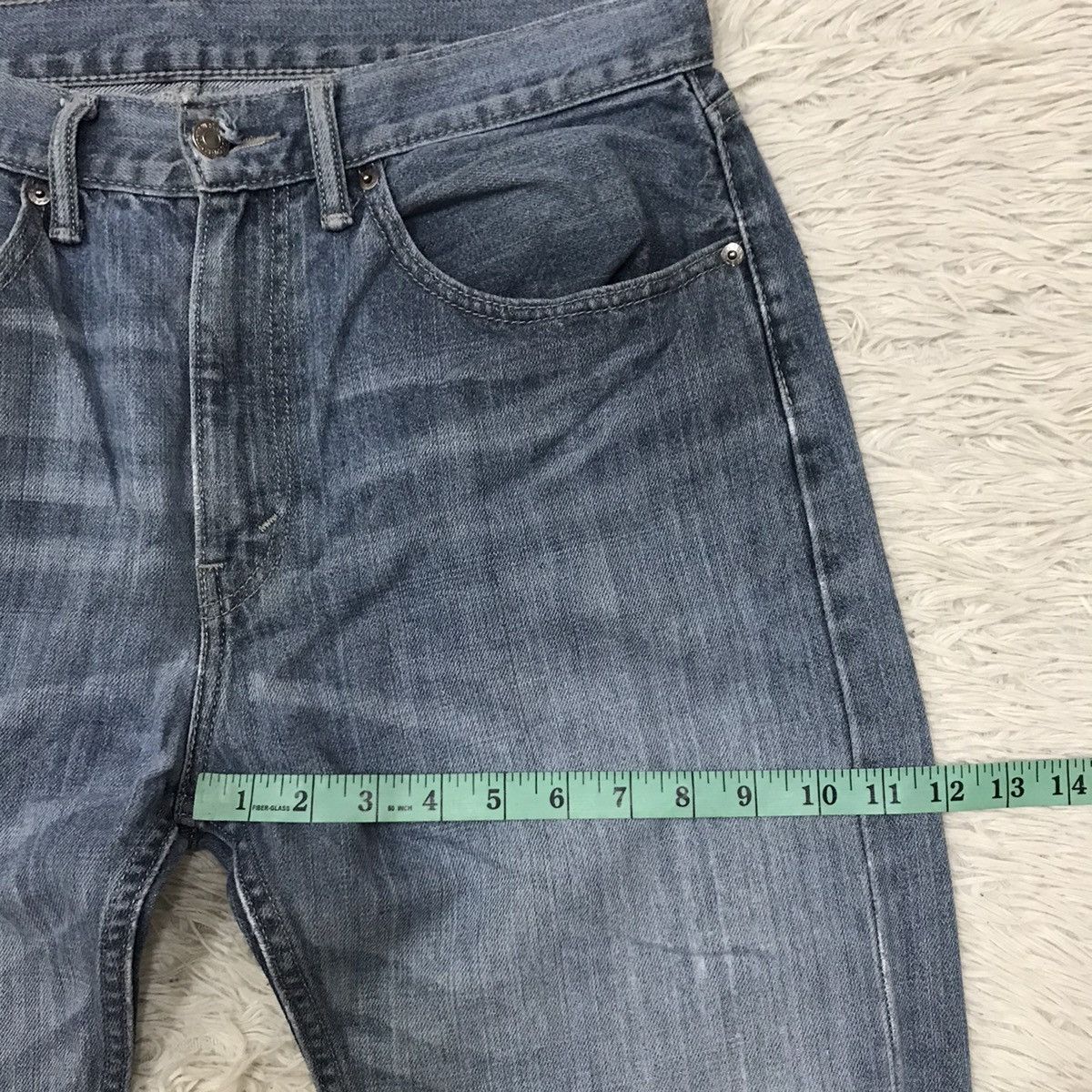 Levi's Vintage Clothing × Vintage Vintage Levis Lot 505 Single R Distressed Denim Jeans Size US 34 / EU 50 - 20 Thumbnail