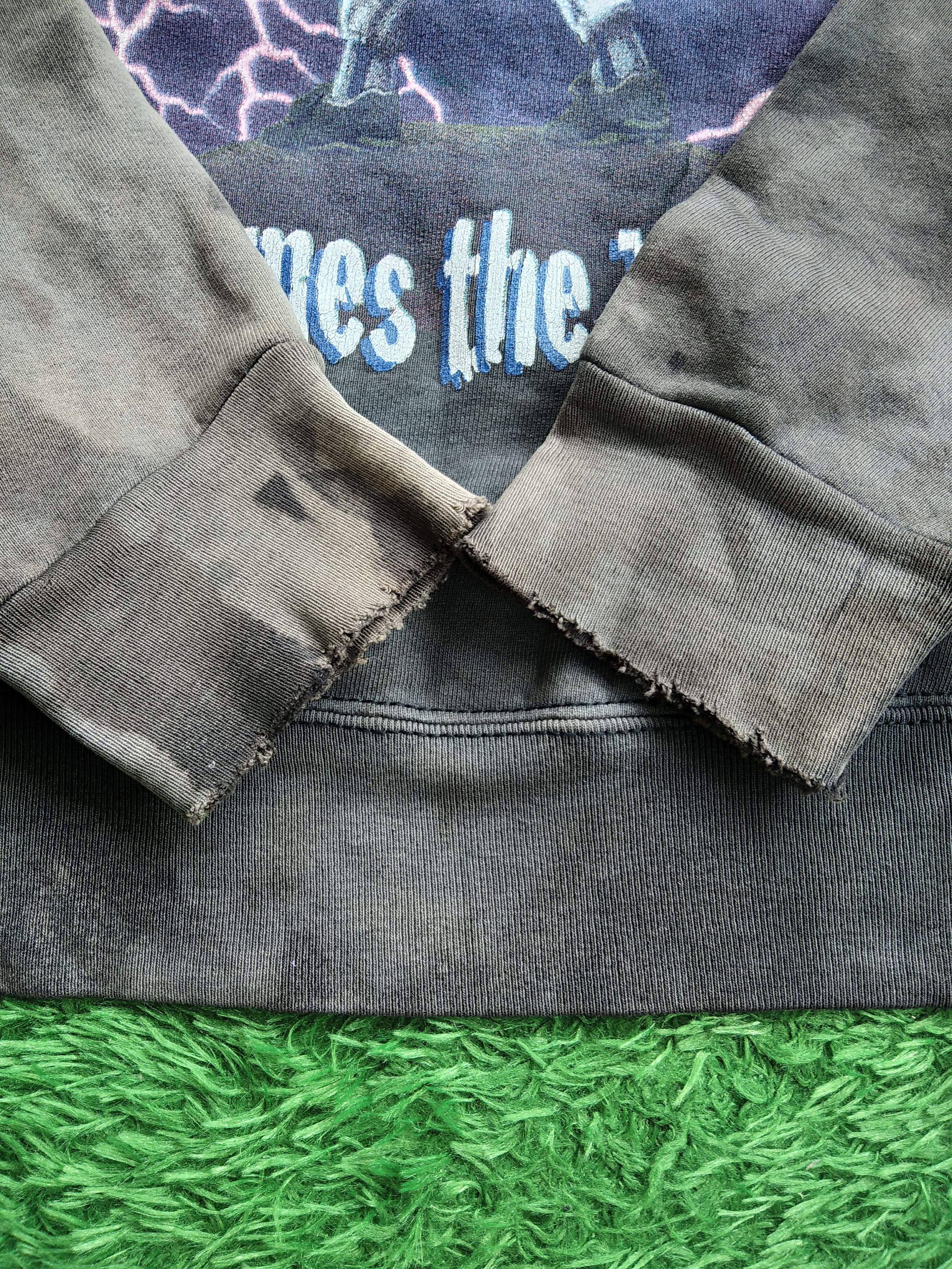 Salem Sportswear × Vintage VTG 90s Hideo Nomo Dodgers Distressed Black Sun Faded Size US M / EU 48-50 / 2 - 8 Thumbnail