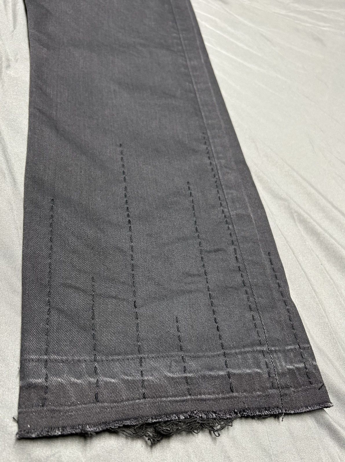 Levi's Levi’s 569 Sashiko Hand Stitched 1/1 Upcycled Unique Size US 33 - 16 Thumbnail