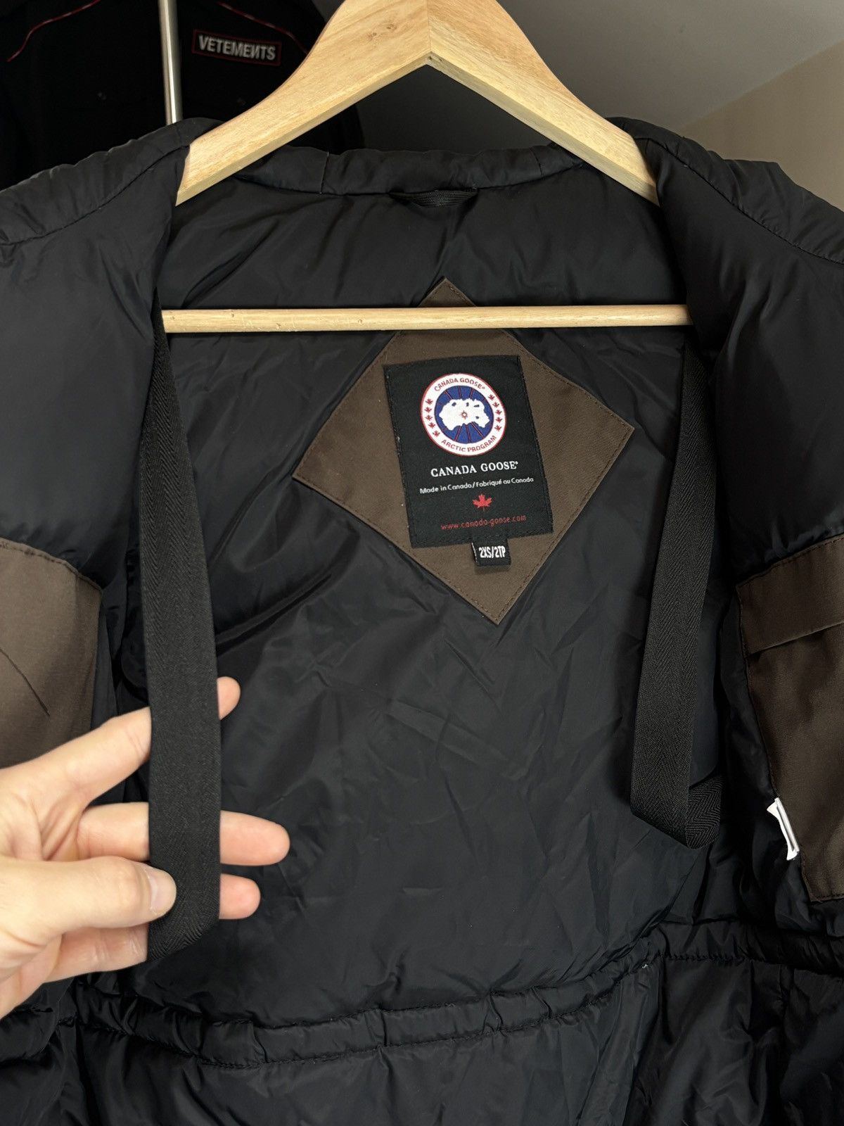 Canada Goose Canada Goose Brown Down Winter Ski Parka Jacket Size XXS / US 00 / IT 34 - 5 Thumbnail