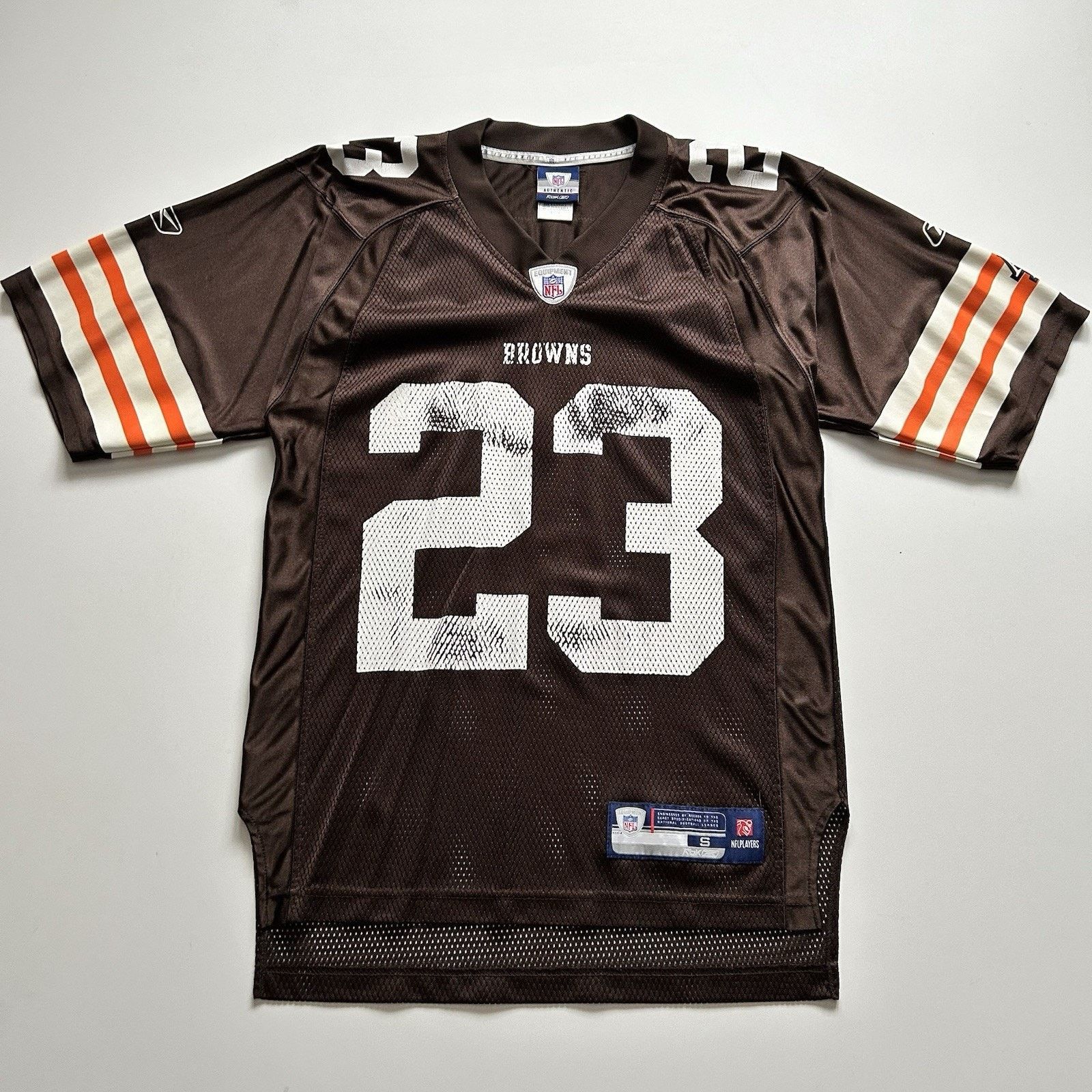 Reebok NFL Cleveland Browns Football Jersey Large #23 Haden