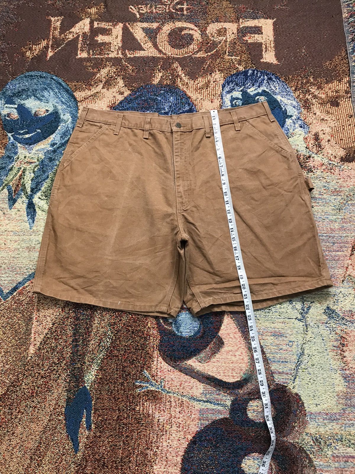 Carhartt Vintage Carhartt B25 BRN carpenter short Size US 42 / EU 58 - 4 Thumbnail