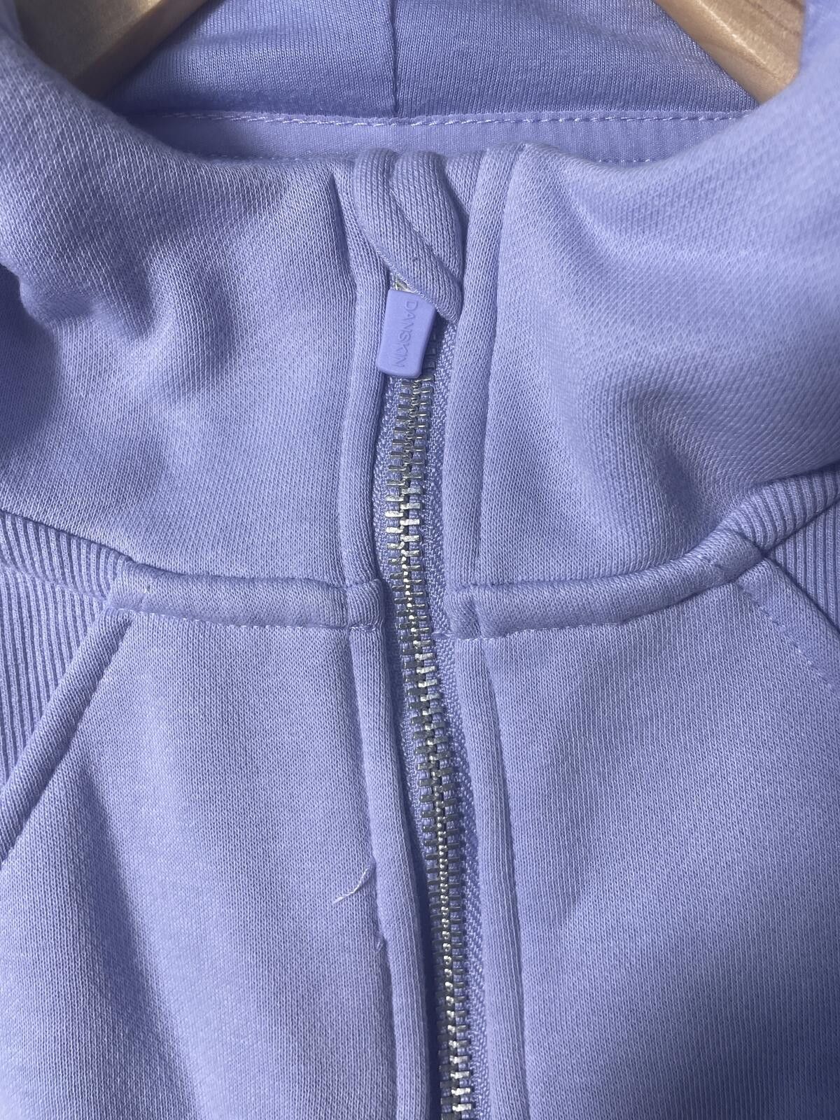 Other Danskin Hoodie Womens Small Purple Half Zip Kangaroo Pocket Size S / US 4 / IT 40 - 6 Thumbnail