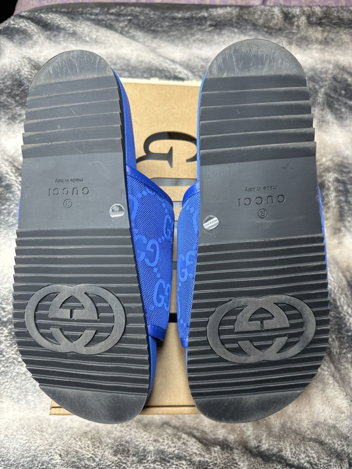 Gucci Gucci Jumbo Slide Off The Grid Size US 11 / EU 44 - 3 Thumbnail