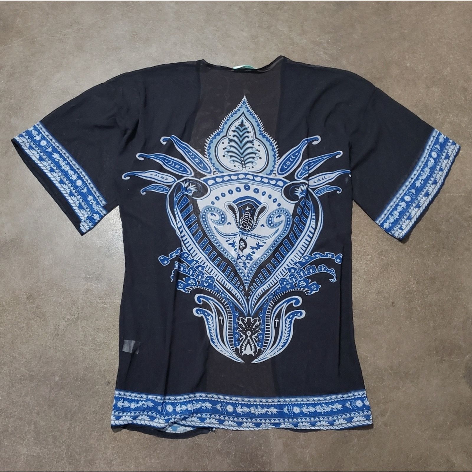 Other Navy Detailed | ABOLLRIA | Beach Cover Up Size ONE SIZE - 2 Thumbnail