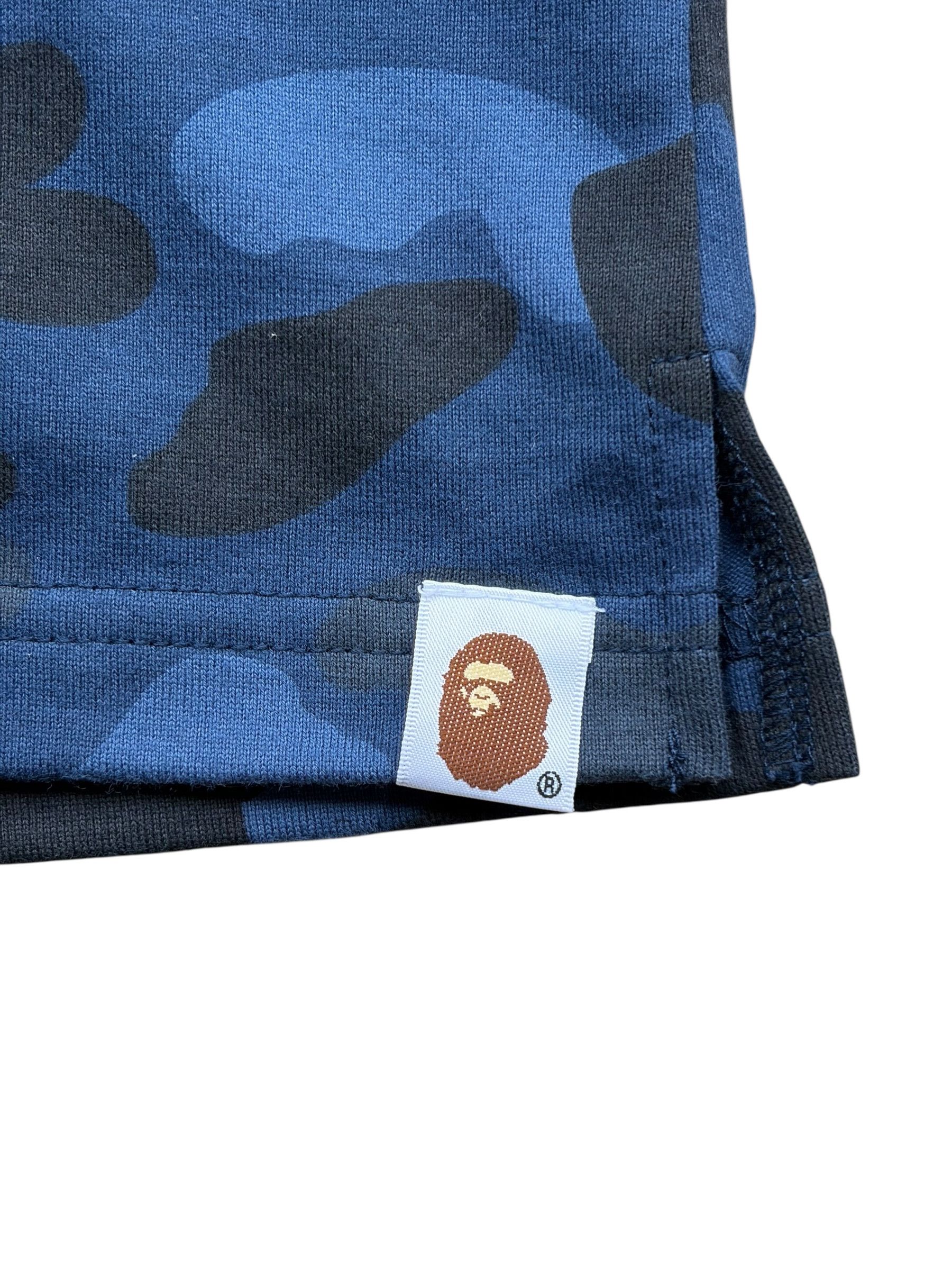 Bape Bape Blue Camo White College Logo Sleeveless Tank Top Size US S / EU 44-46 / 1 - 4 Thumbnail
