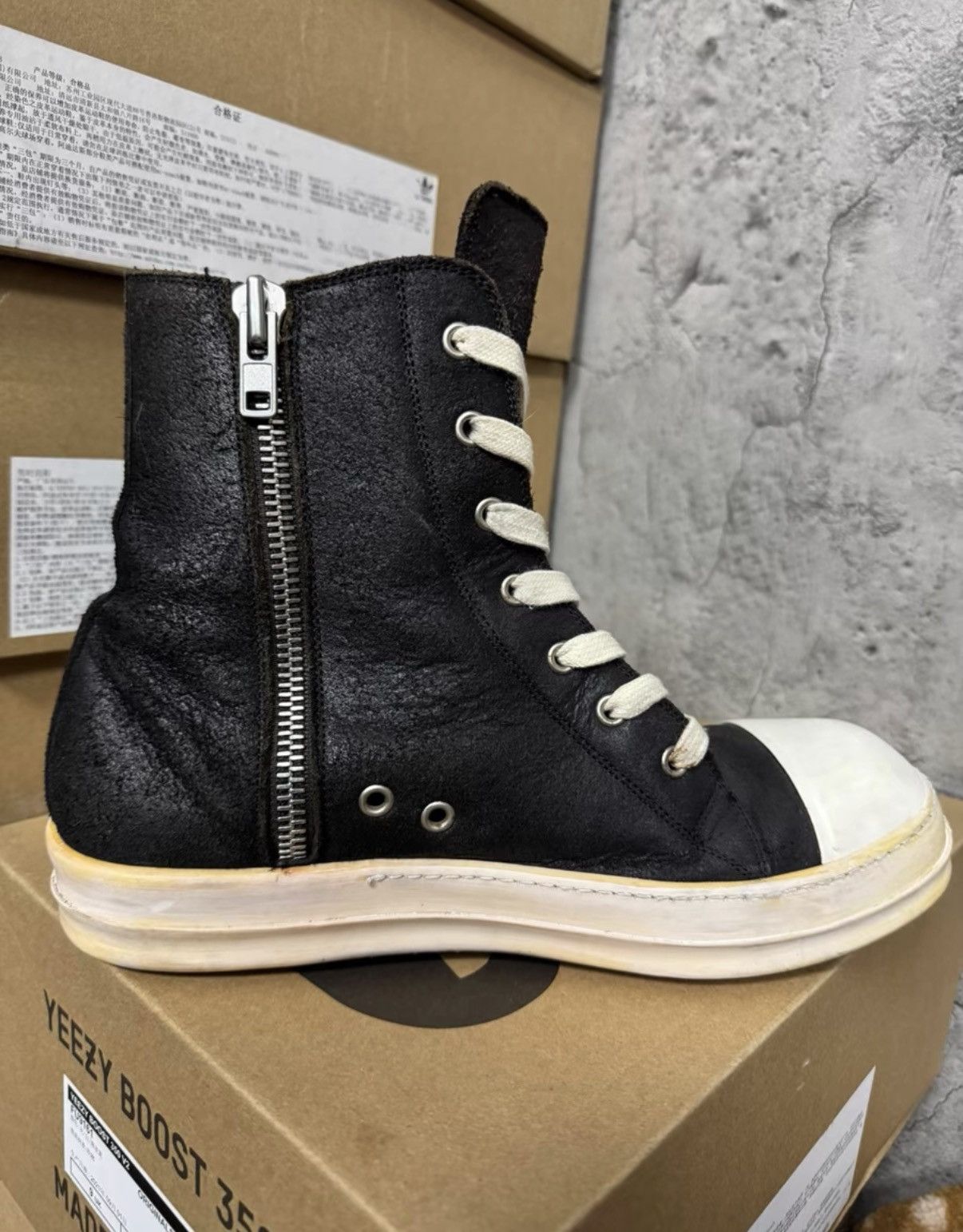 Rick Owens Rick Owens Main Line Ramones K37 Size US 8 / EU 41 - 9 Thumbnail