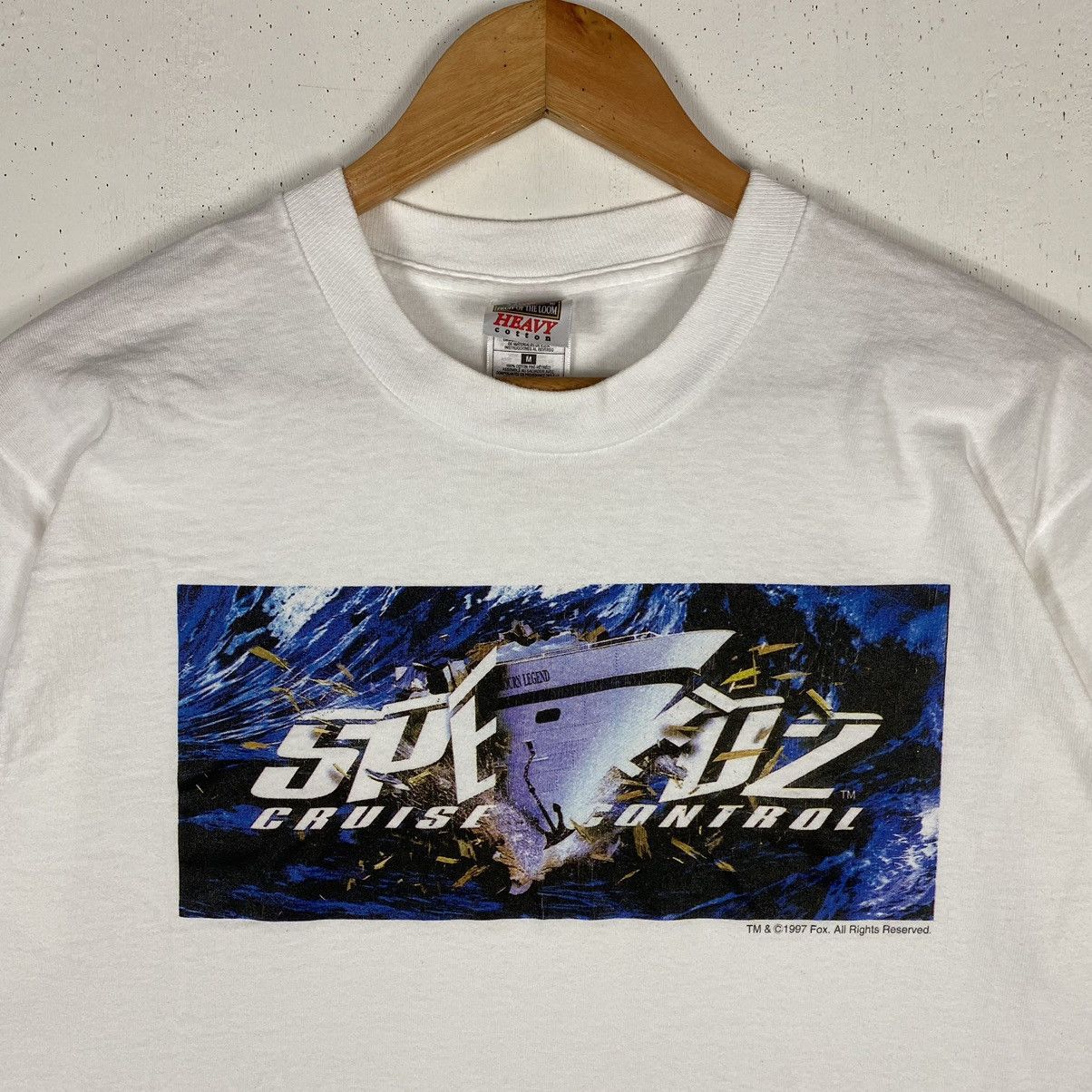 Vintage VINTAGE 1997 SPEED 2 CRUISE CONTROL MOVIE TEE Size US M / EU 48-50 / 2 - 3 Thumbnail