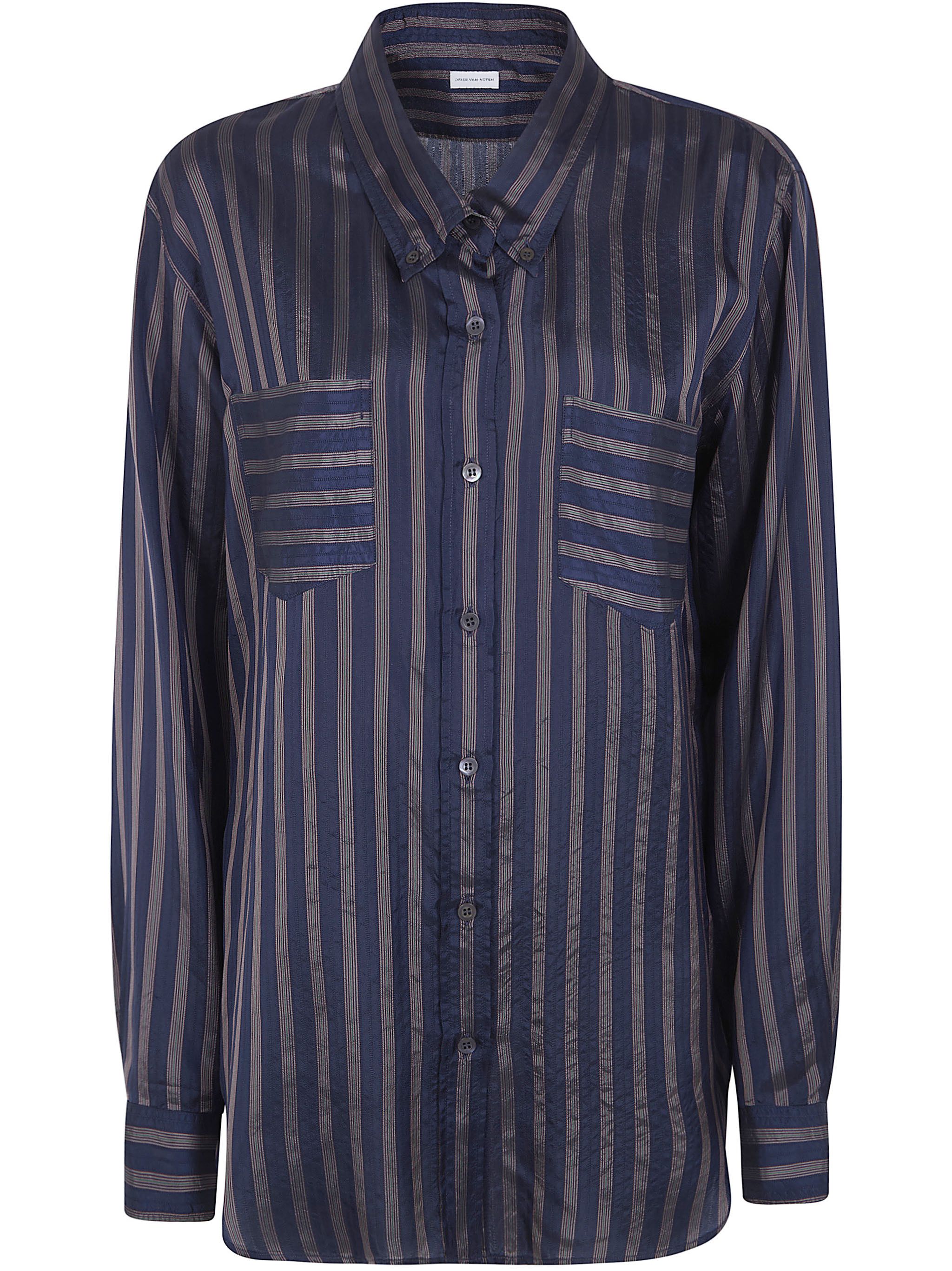 Dries Van Noten "CHEERS" SHIRT Size M / US 6-8 / IT 42-44 - 1 Thumbnail