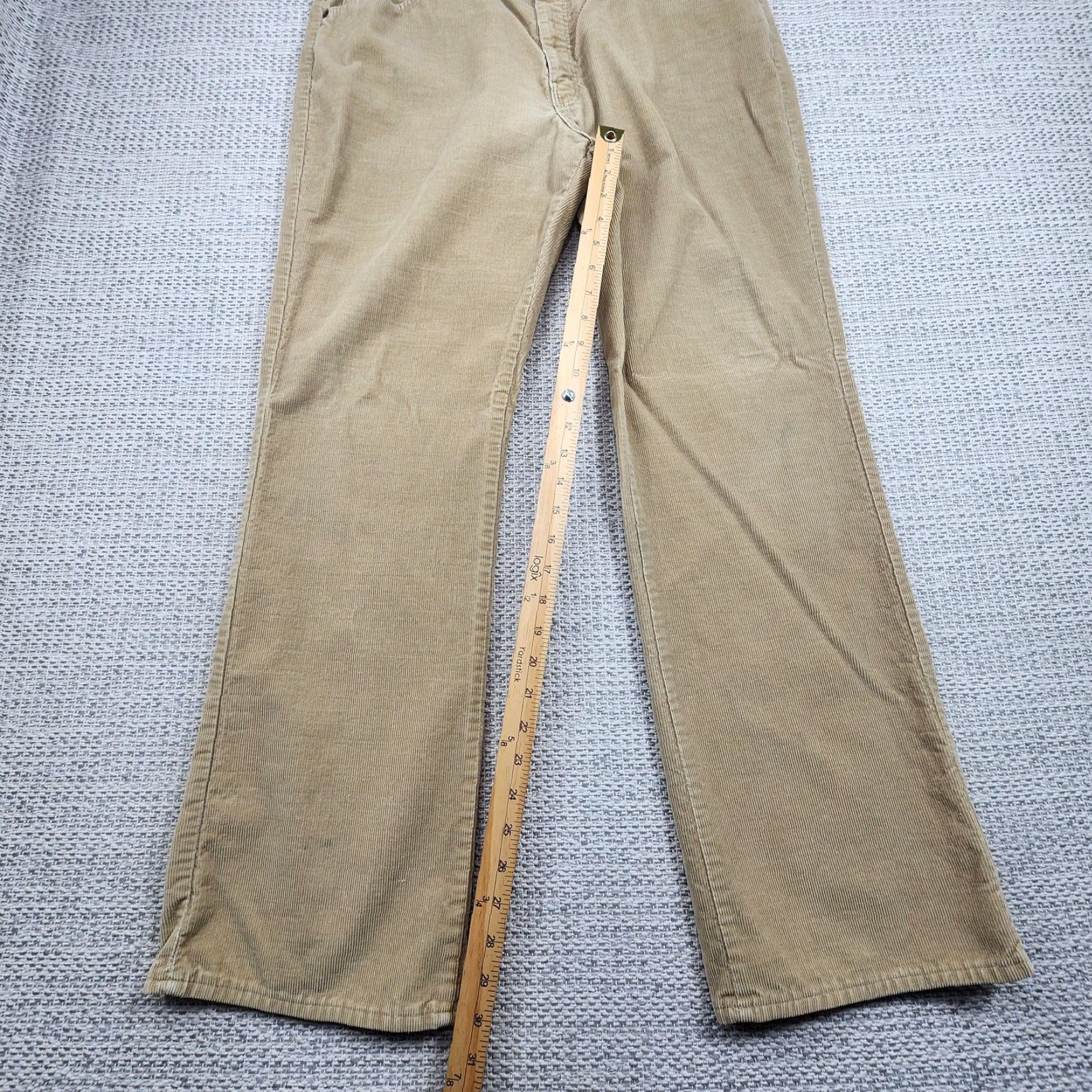 Farah VINTAGE Farah Pants Mens 36x30 Tan Corduroy Straight Leg Countrywear 90s USA Size US 36 / EU 52 - 5 Thumbnail