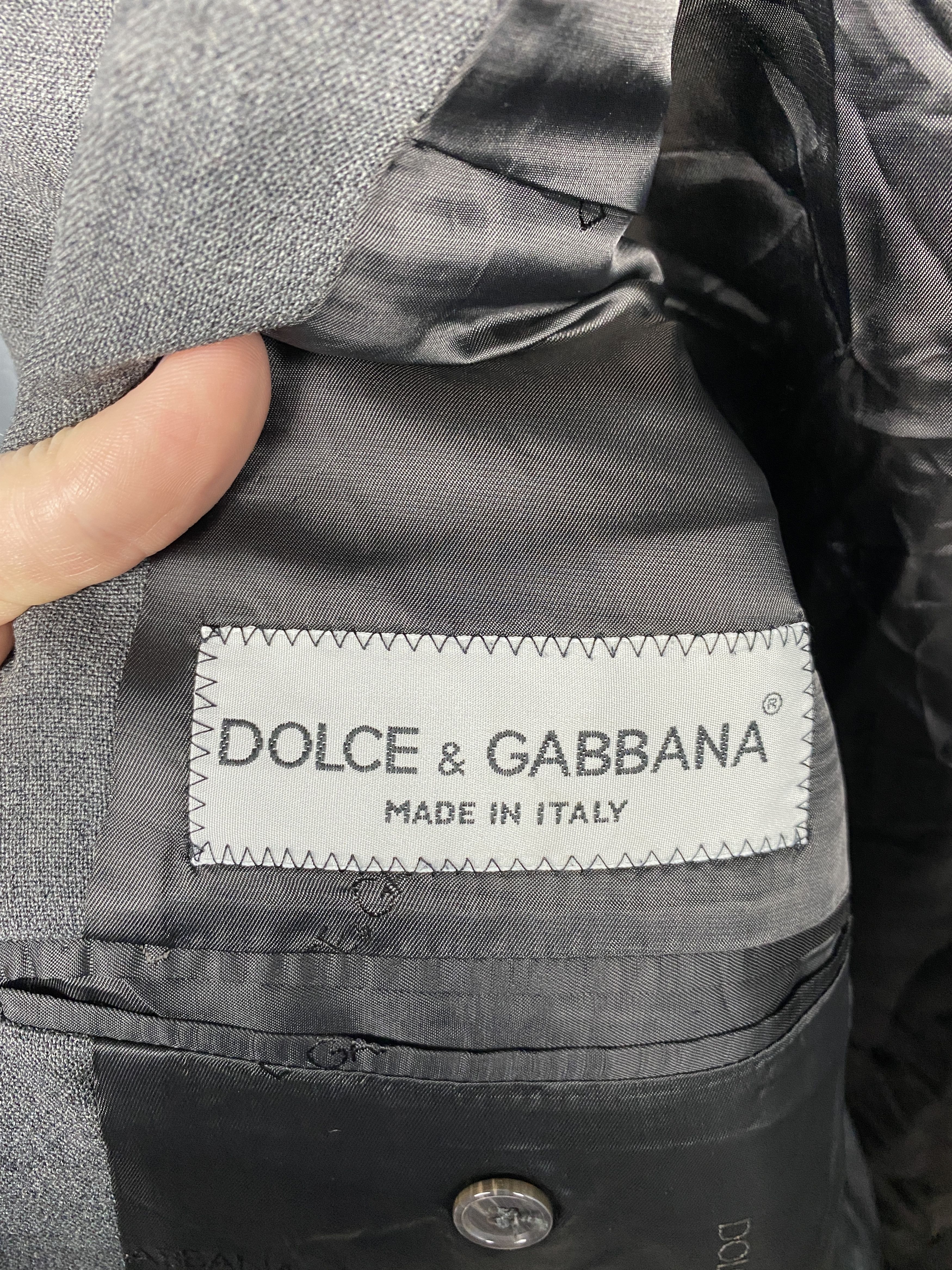 Dolce & Gabbana Dolce & Gabbana Vintage 3 Buttons Blazer Jacket Size US L / EU 52-54 / 3 - 5 Thumbnail