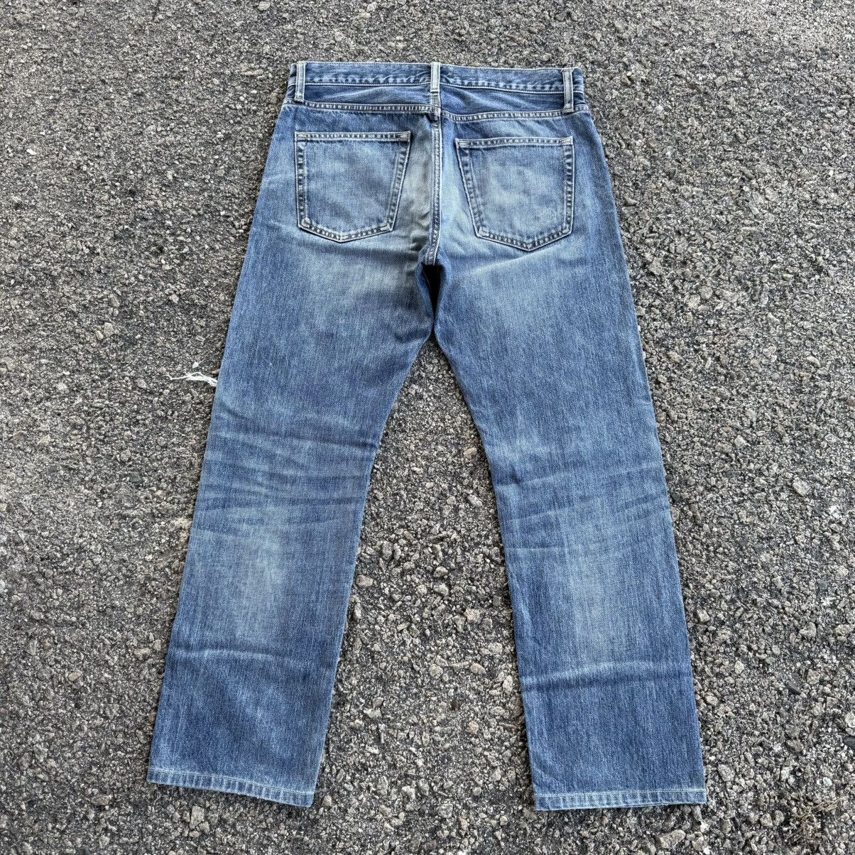 Japanese Brand VINTAGE JAPANESE SELVEDGE DENIM STRAIGHT FADED JEANS PANTS Size US 33 - 9 Thumbnail