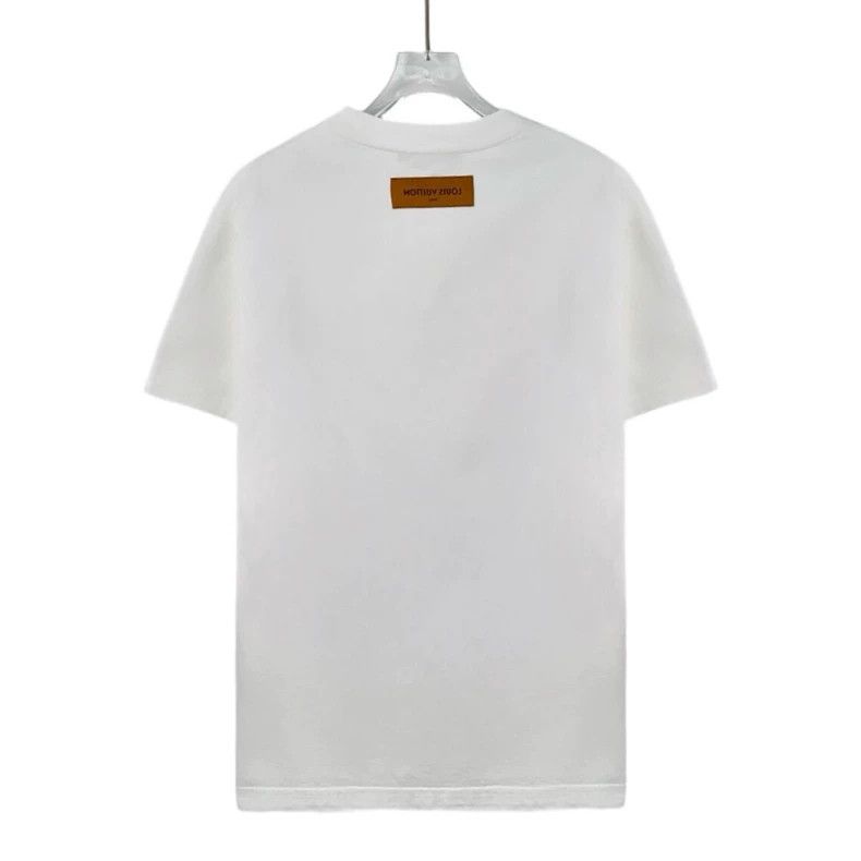 Louis Vuitton Louis Vuitton White cotton crewneck T-shirt Size US S / EU 44-46 / 1 - 2 Thumbnail
