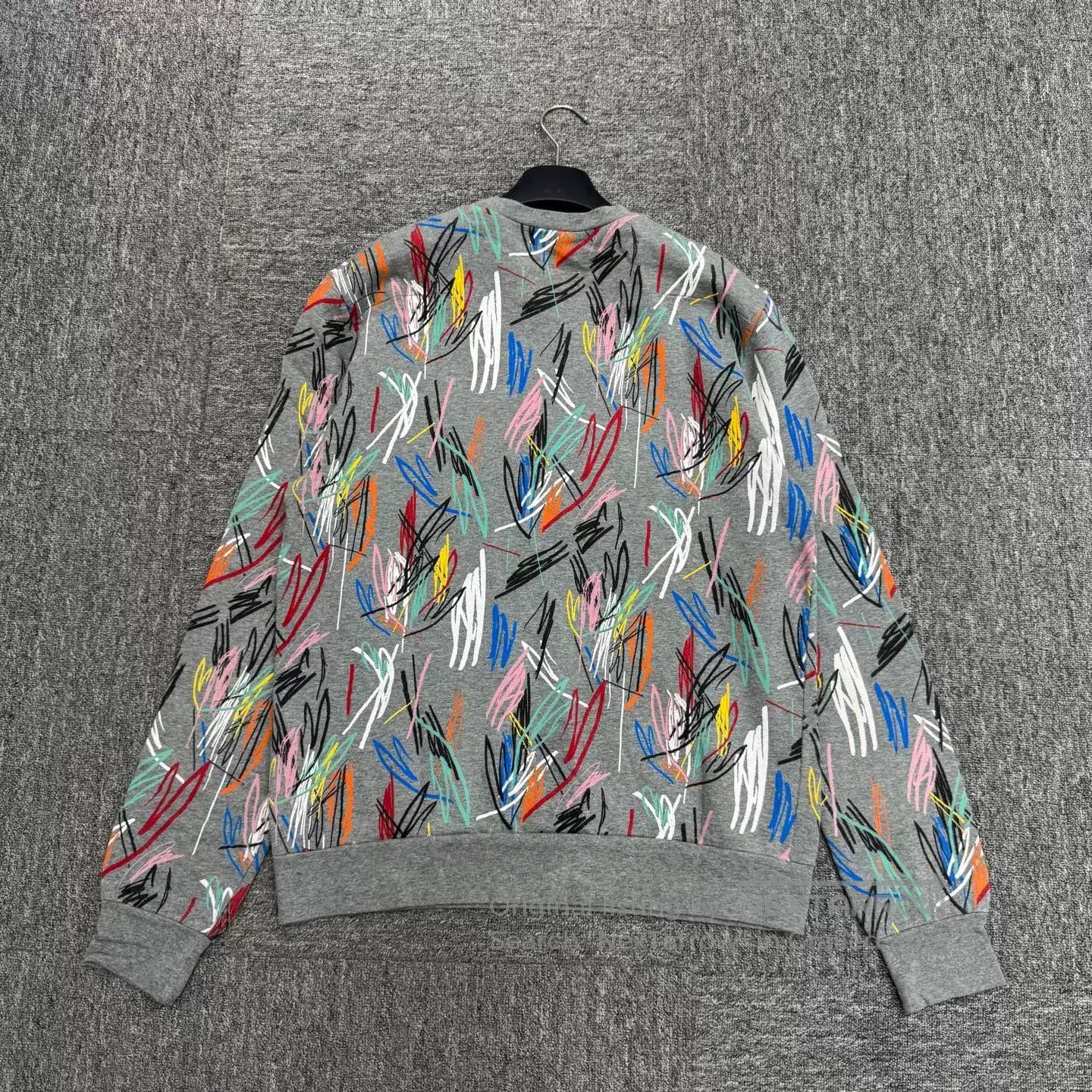 Dior Dior Colorful Line Print Sweatshirt. Size US L / EU 52-54 / 3 - 5 Thumbnail