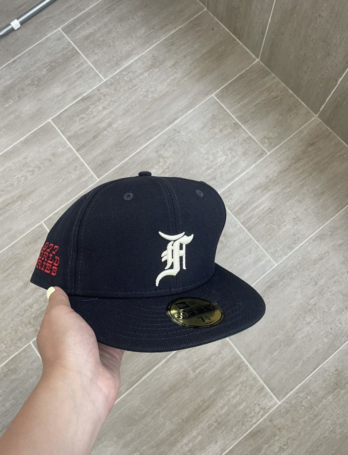 Fear of God Fear of God Essentials New Era Fitted Cap Royal Blue