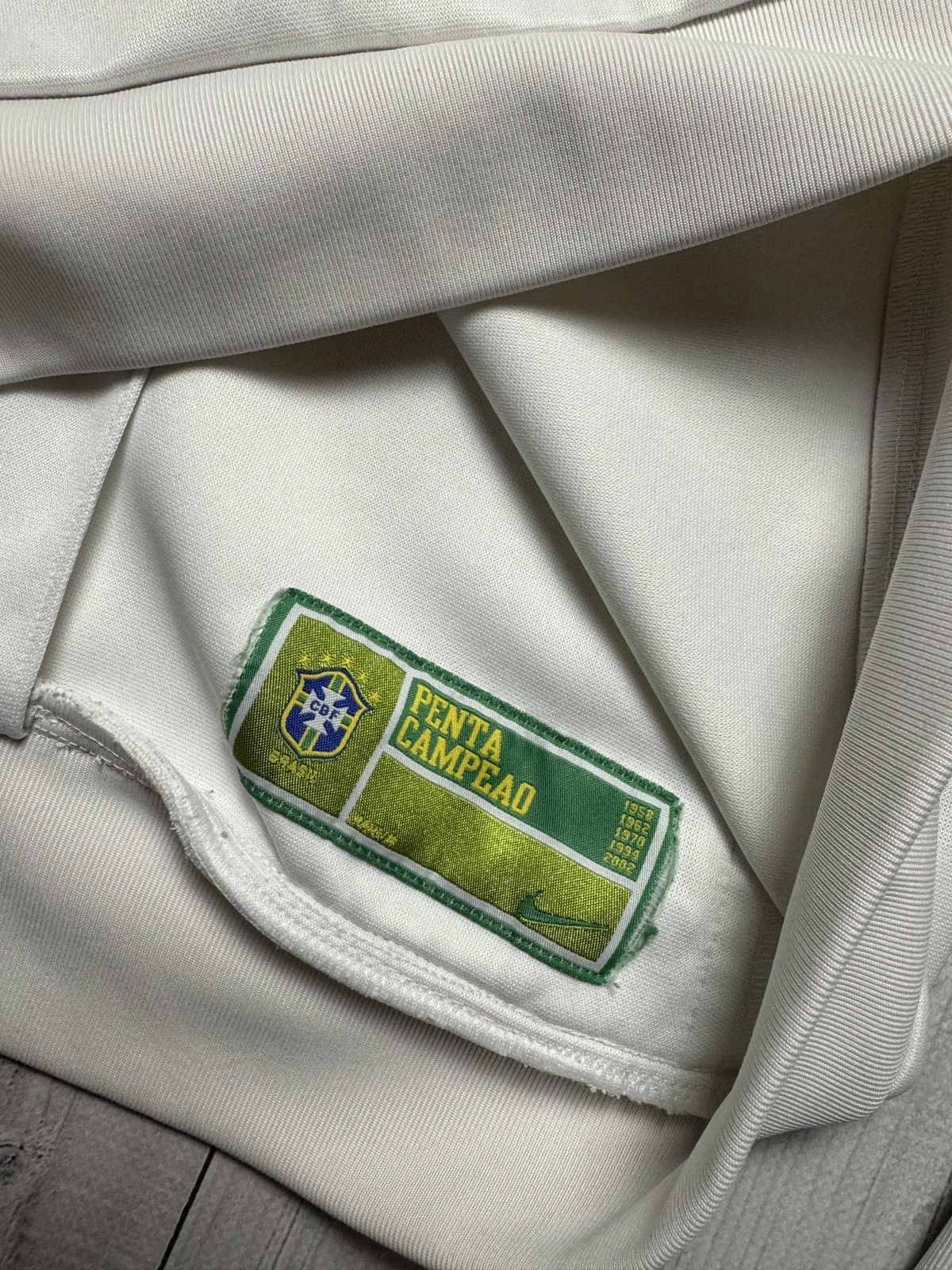 Nike Vintage Soccer Nike Brazil sweatshirt track jacket Brasil Size US M / EU 48-50 / 2 - 8 Thumbnail