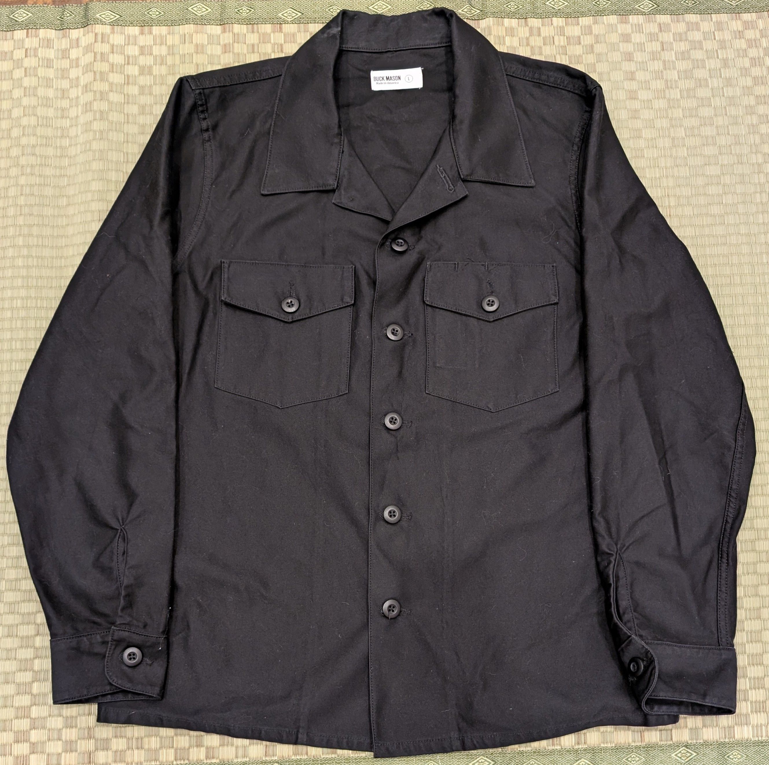 Buck Mason Buck Mason Twill Field Shirt Jacket Made in USA Size US L / EU 52-54 / 3 - 1 Thumbnail