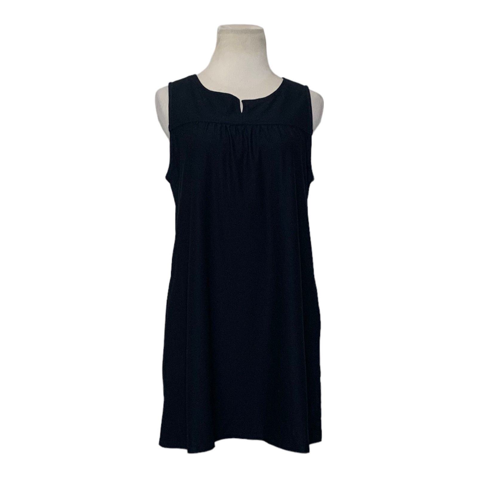 Eileen Fisher Eileen Fisher black sleeveless mini dress size M Size M / US 6-8 / IT 42-44 - 8 Thumbnail