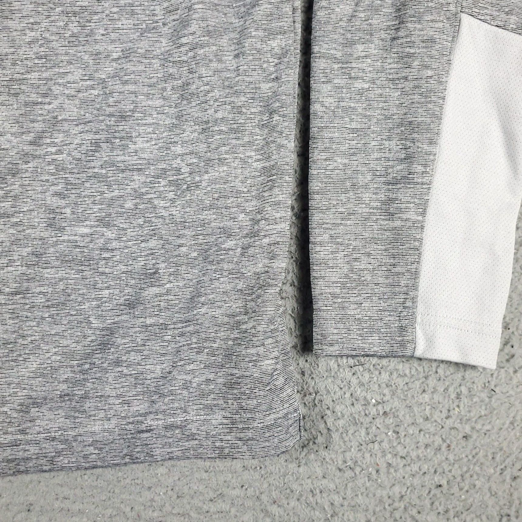Reebok Reebok Mens Medium Gray 1/4 Zip Pullover Sweater Size US M / EU 48-50 / 2 - 4 Thumbnail