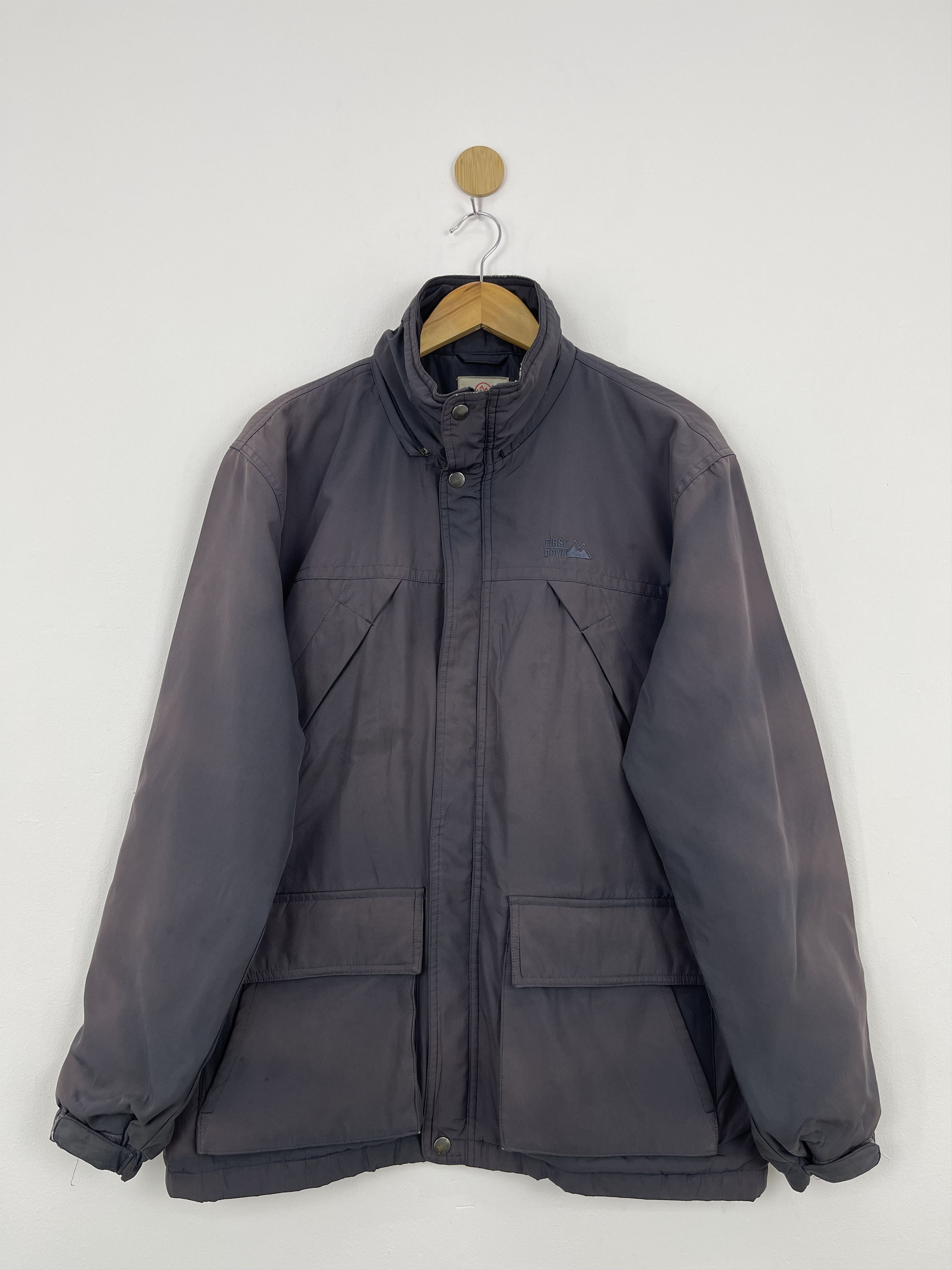 First Down Active Wear Zipper Bomber Jacket JA0026