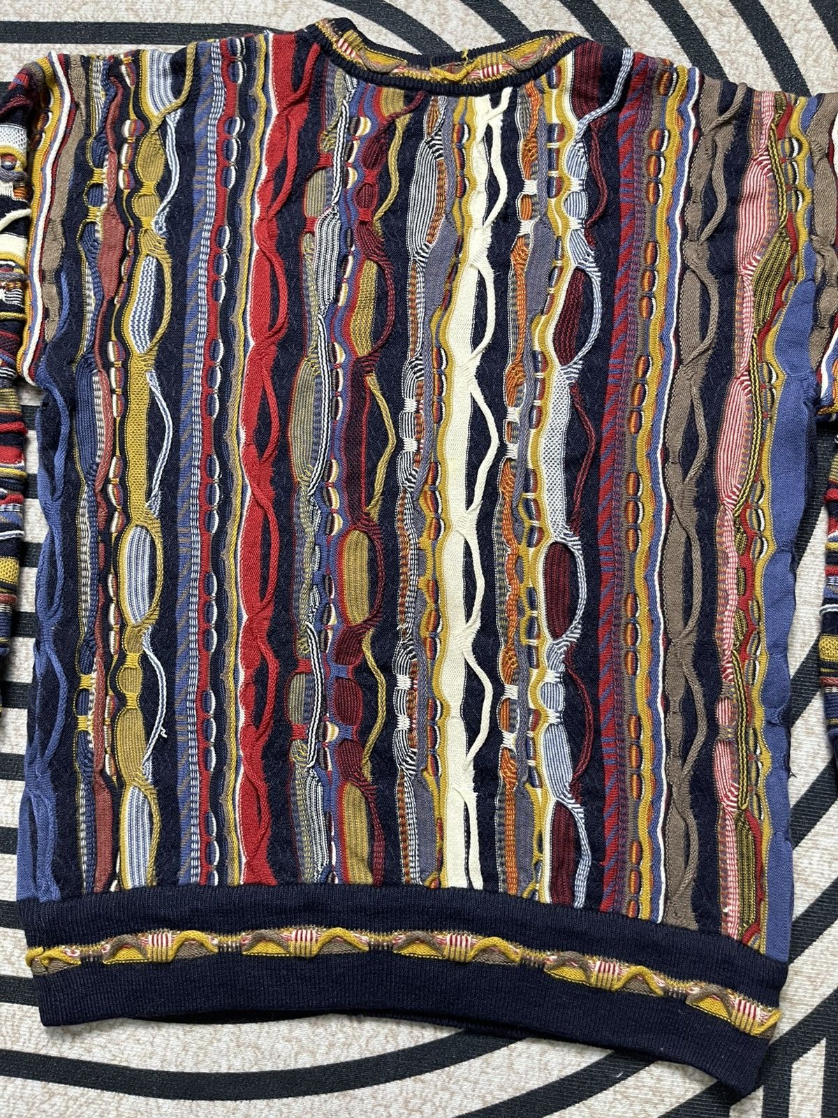 Missoni 80s BLACK MISSONI SPORT COOGI STYLE 3 D KNITWEAR RARE Size US M / EU 48-50 / 2 - 14 Thumbnail