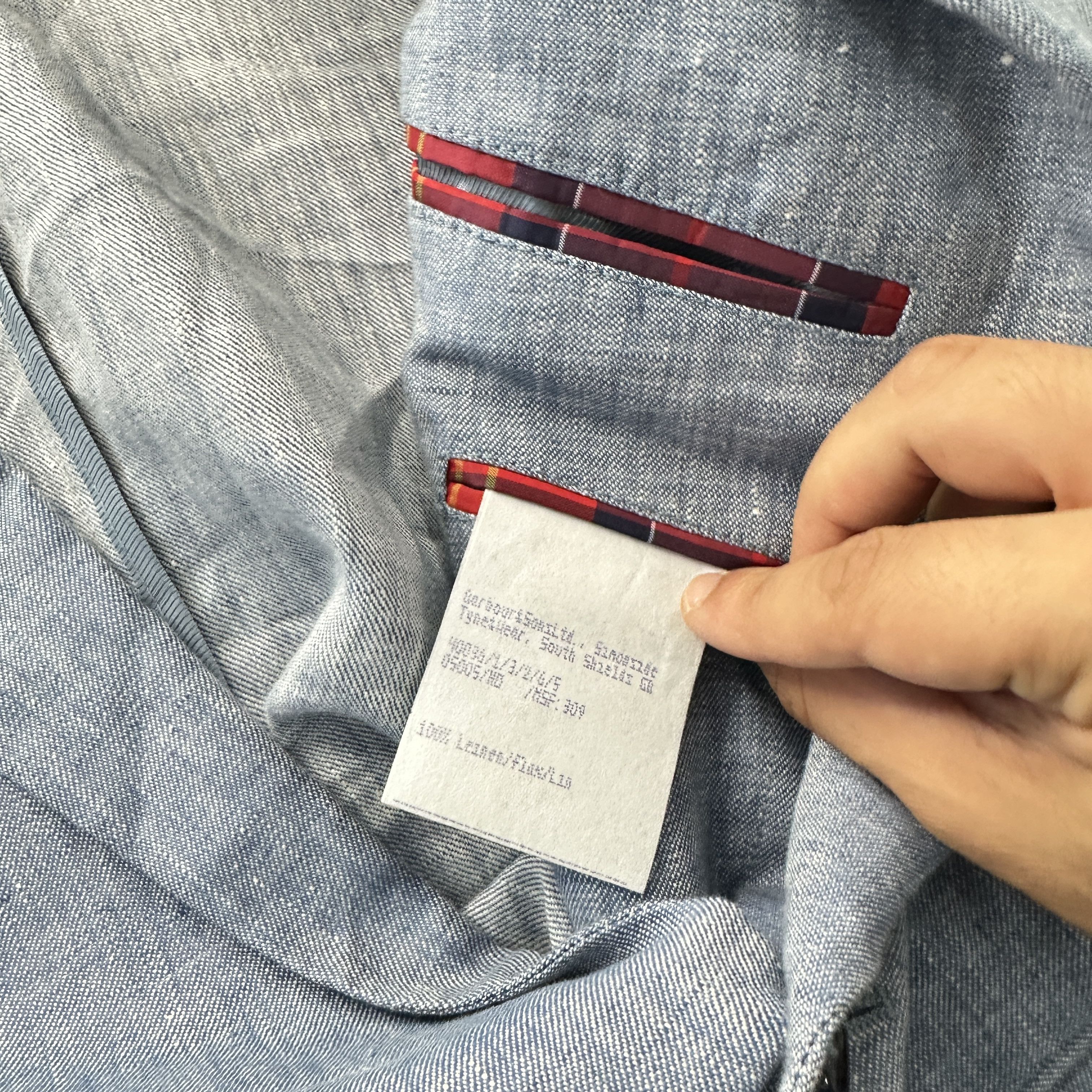 Barbour Blazer Barbour Lino – 56 IT Size 42S - 11 Thumbnail