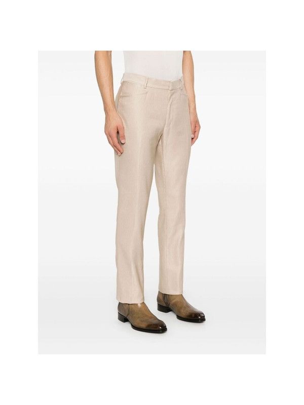 Tom Ford o1w1db10225 PLPW01 Pant in Beige Size US 32 / EU 48 - 4 Thumbnail