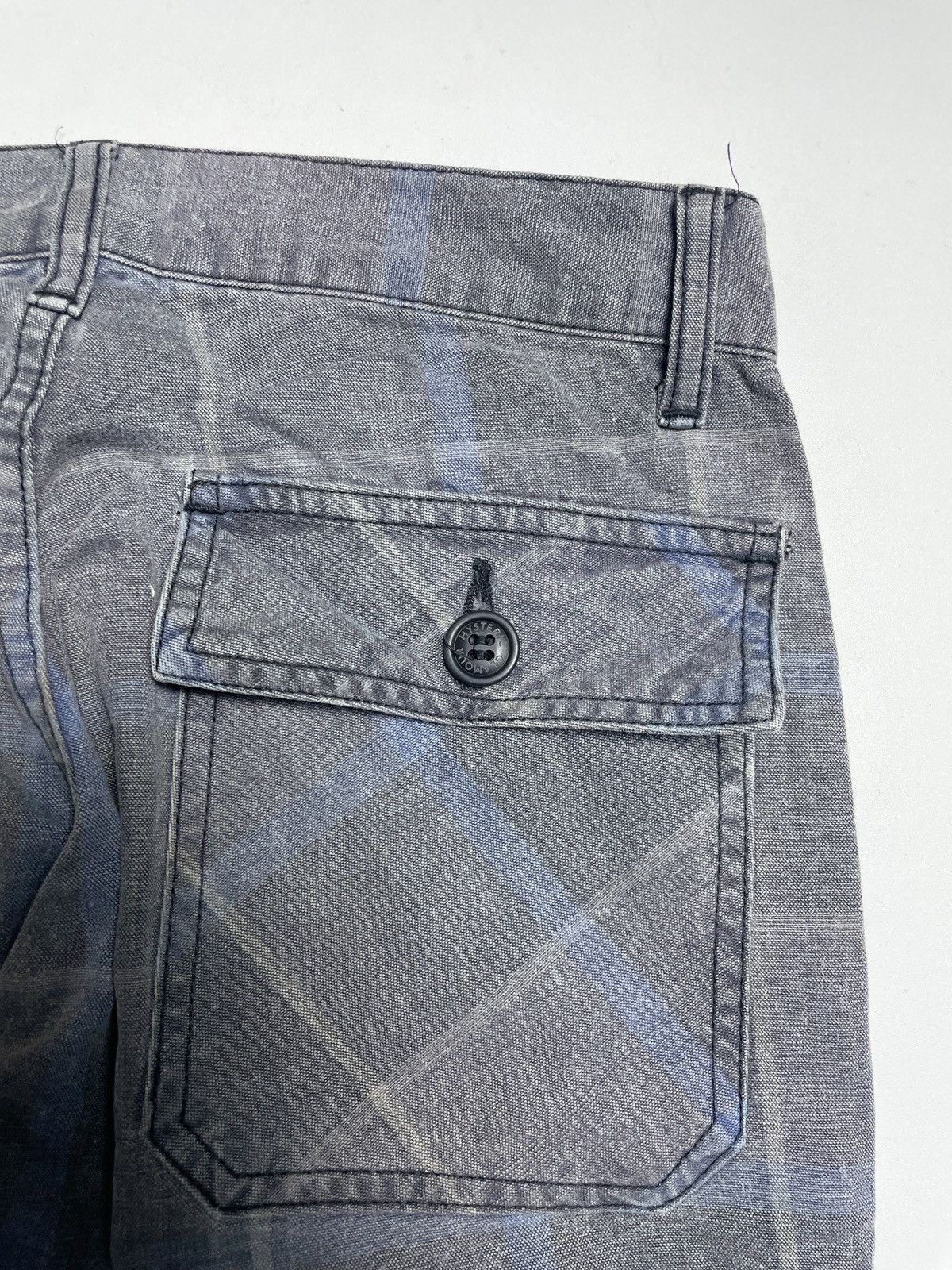 Hysteric Glamour 2000’s Hysteric Glamor - Plaid Cargo Pants Size US 26 / EU 42 - 10 Thumbnail